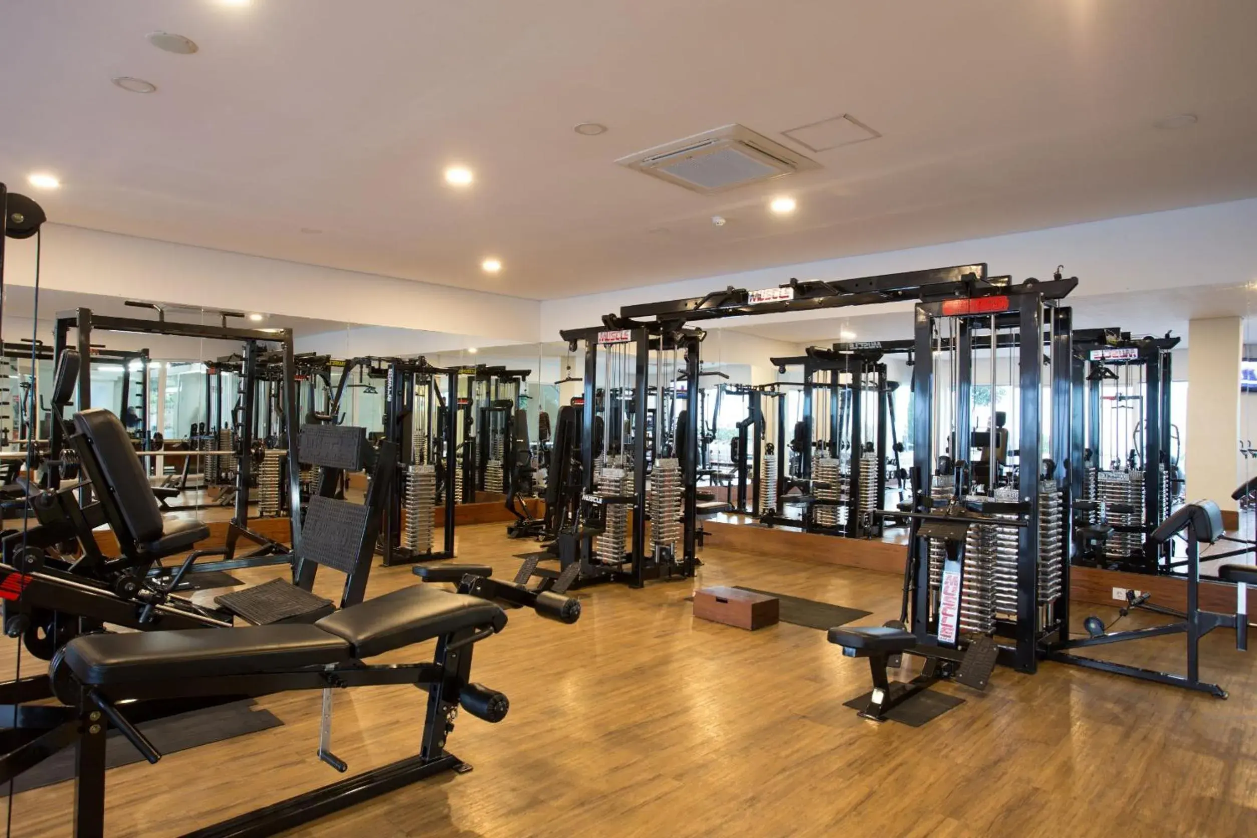 Fitness centre/facilities in Amartahills Hotel and Resort Fitness centre/facilities in Amartahills Hotel and Resort