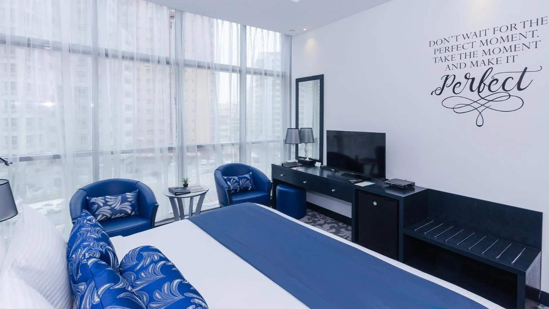 Bed in Signature 1 Hotel Tecom