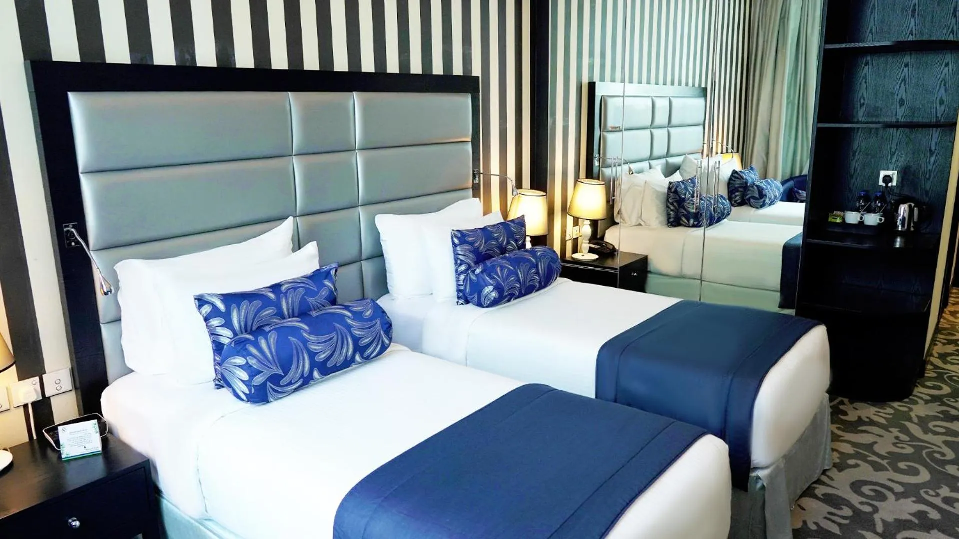 Bed in Signature 1 Hotel Tecom