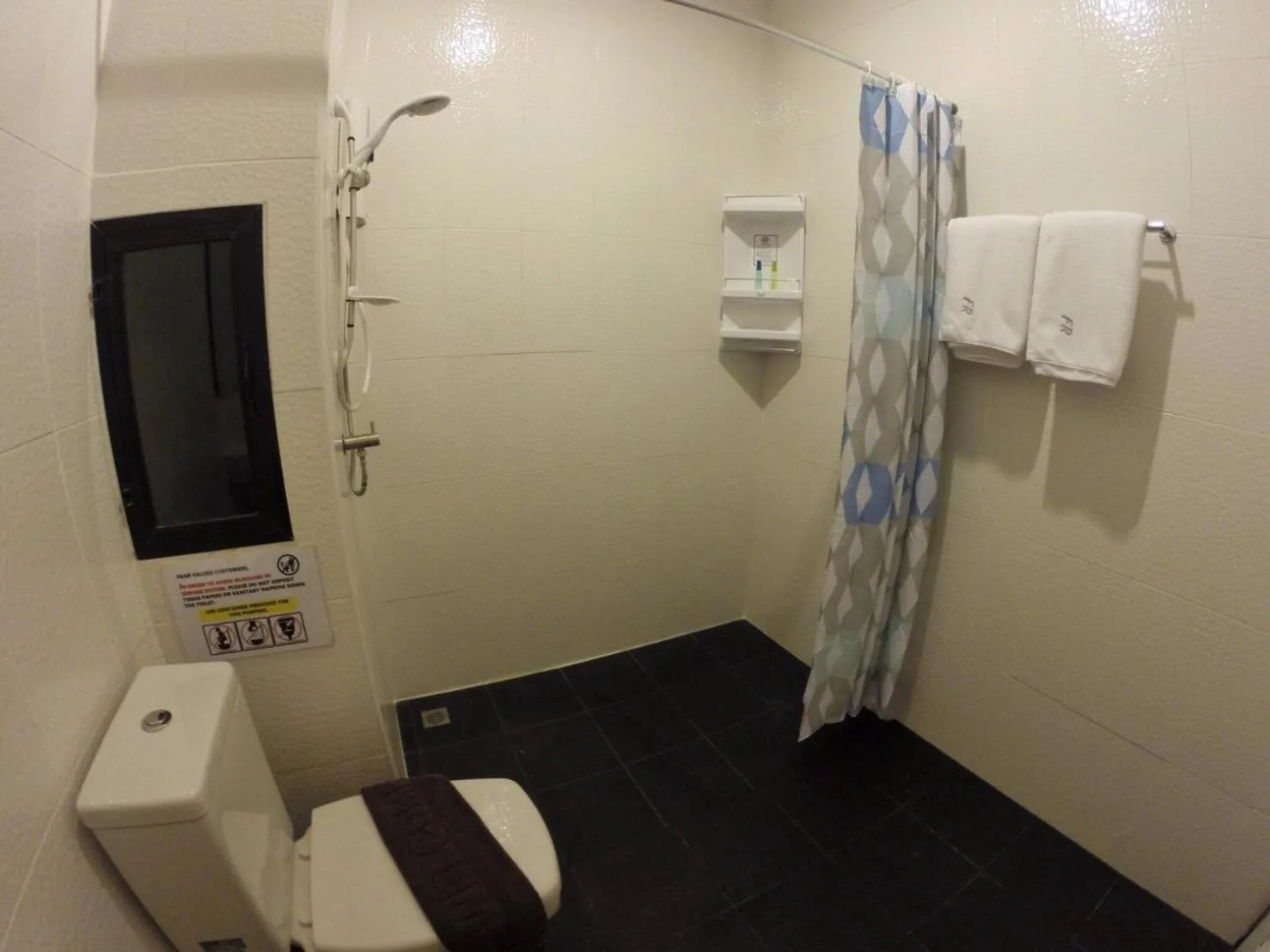 Bathroom in Fairtex Residence Pattaya