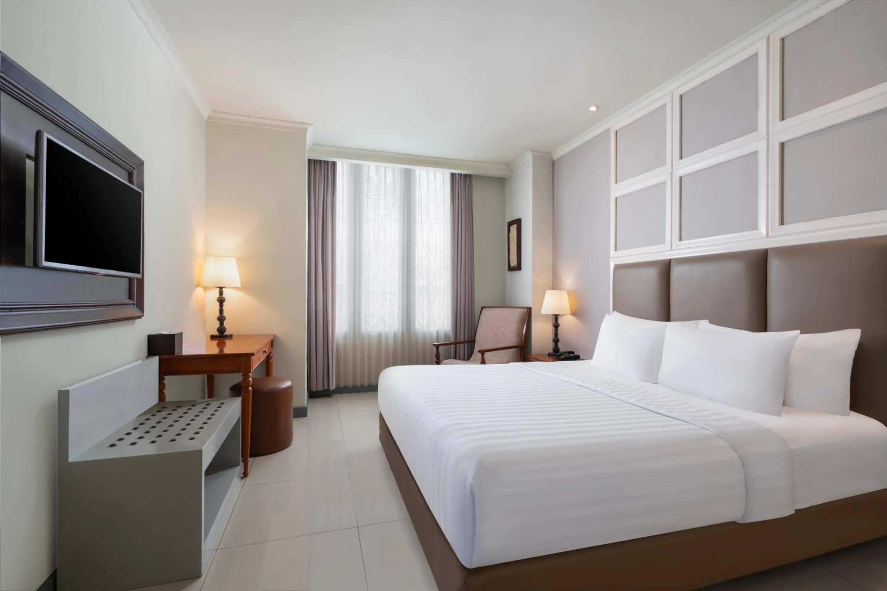 Bed in Hotel Indies Heritage Prawirotaman