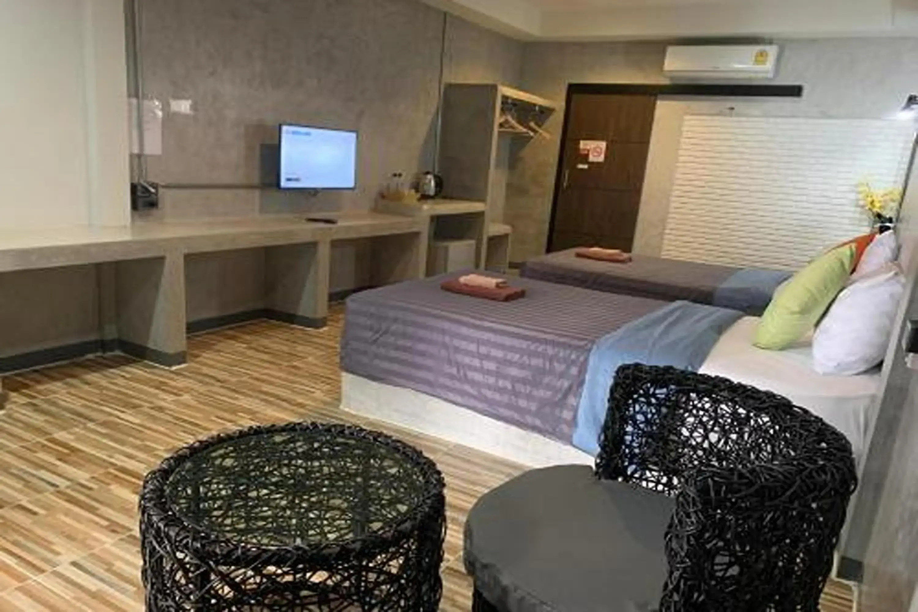 Bedroom, Bed in The Loft @Chiangrai Bedroom, Bed in The Loft @Chiangrai