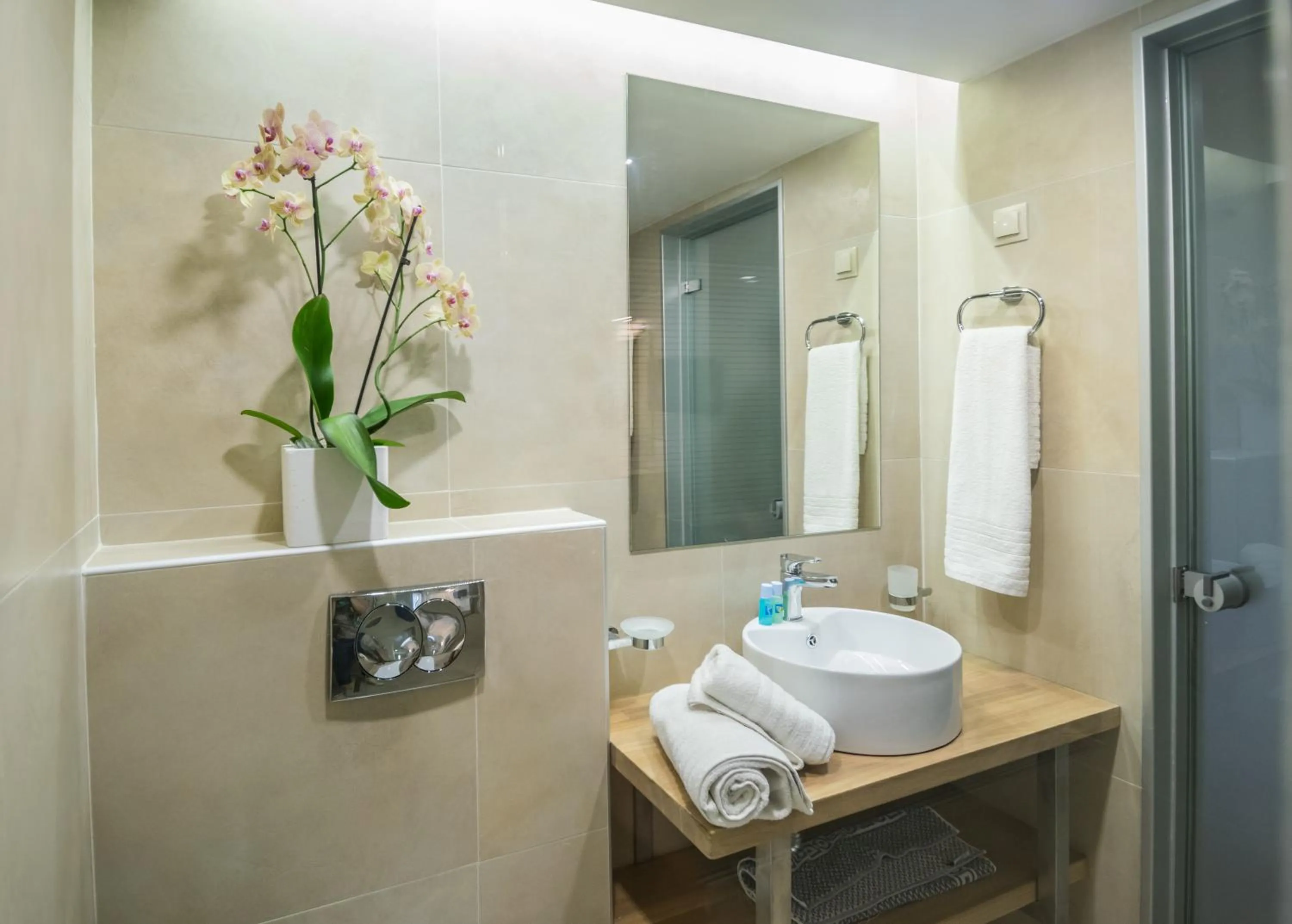 Bathroom in Ilios Hotel, Adults Only