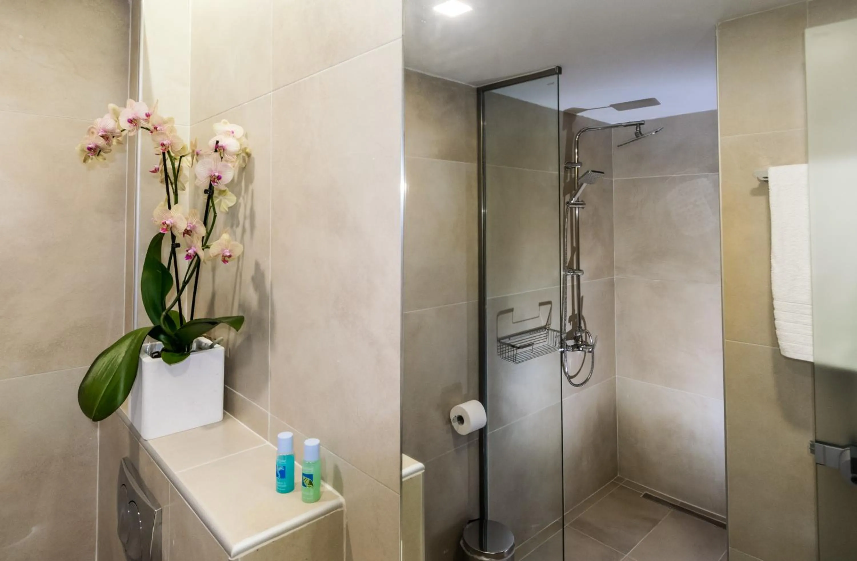 Bathroom in Ilios Hotel, Adults Only