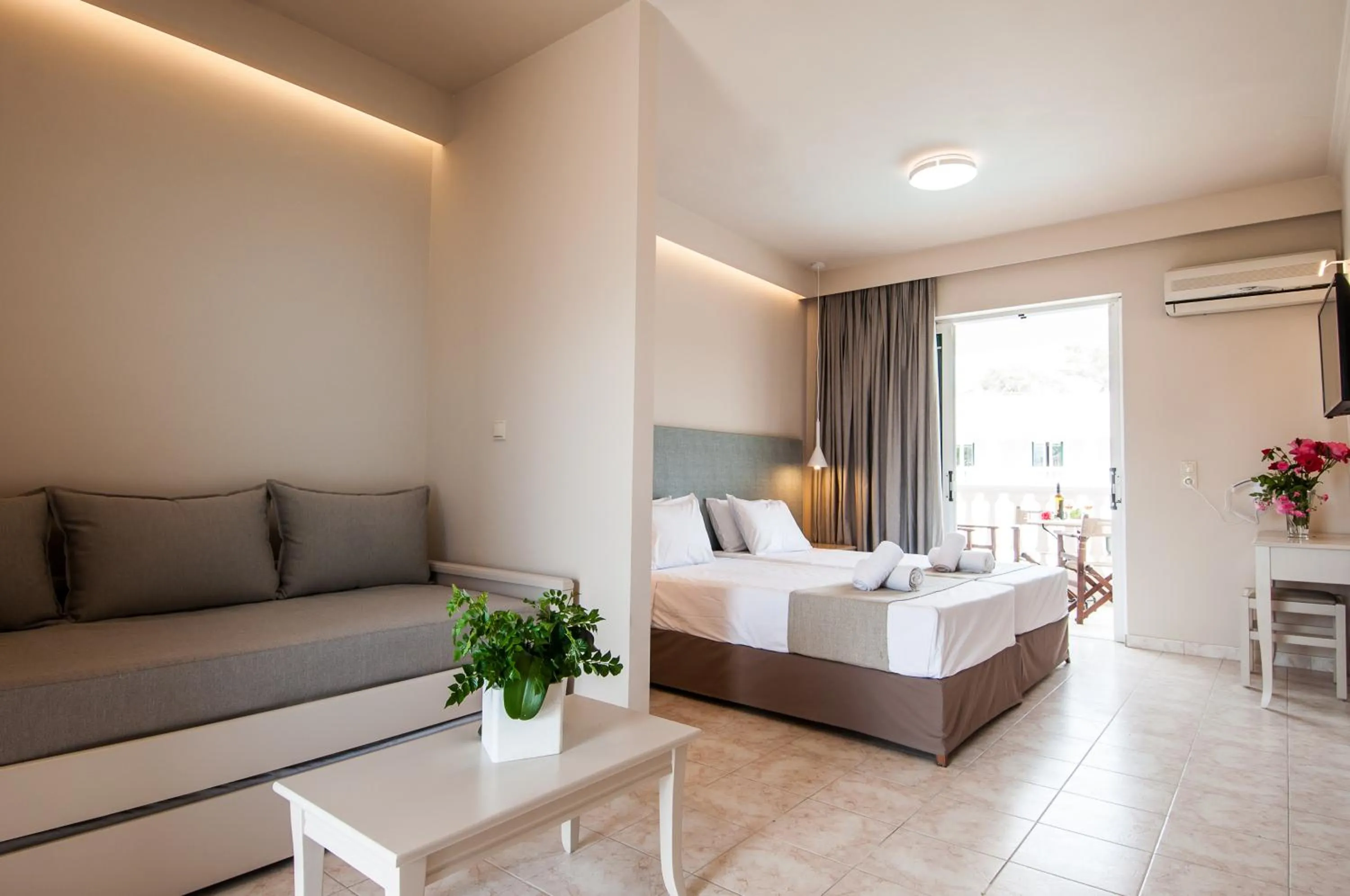 Photo of the whole room, Bed in Ilios Hotel, Adults Only