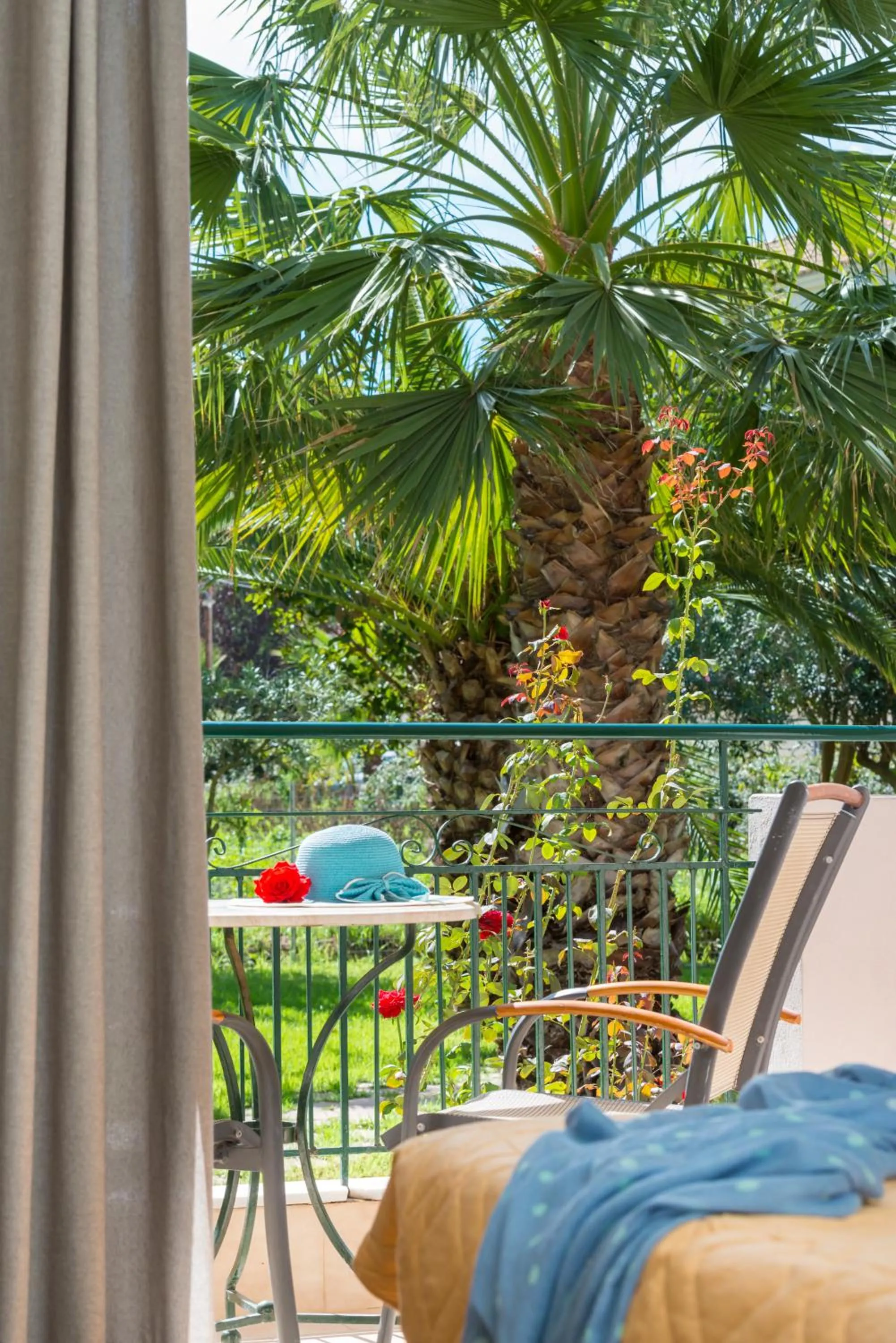 Balcony/Terrace in Ilios Hotel, Adults Only