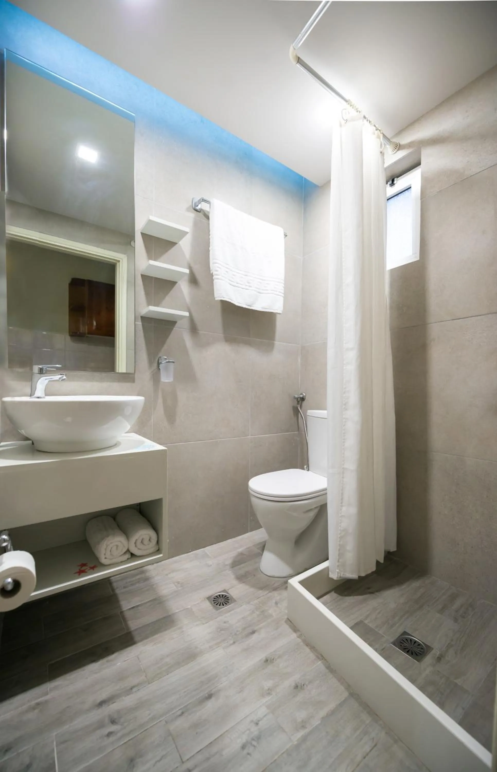 Bathroom in Ilios Hotel, Adults Only