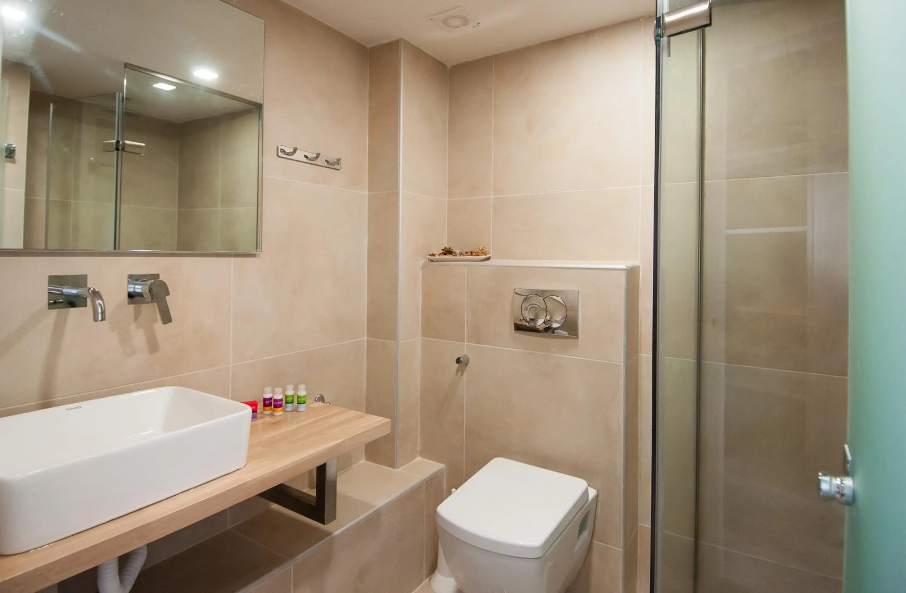 Bathroom in Ilios Hotel, Adults Only