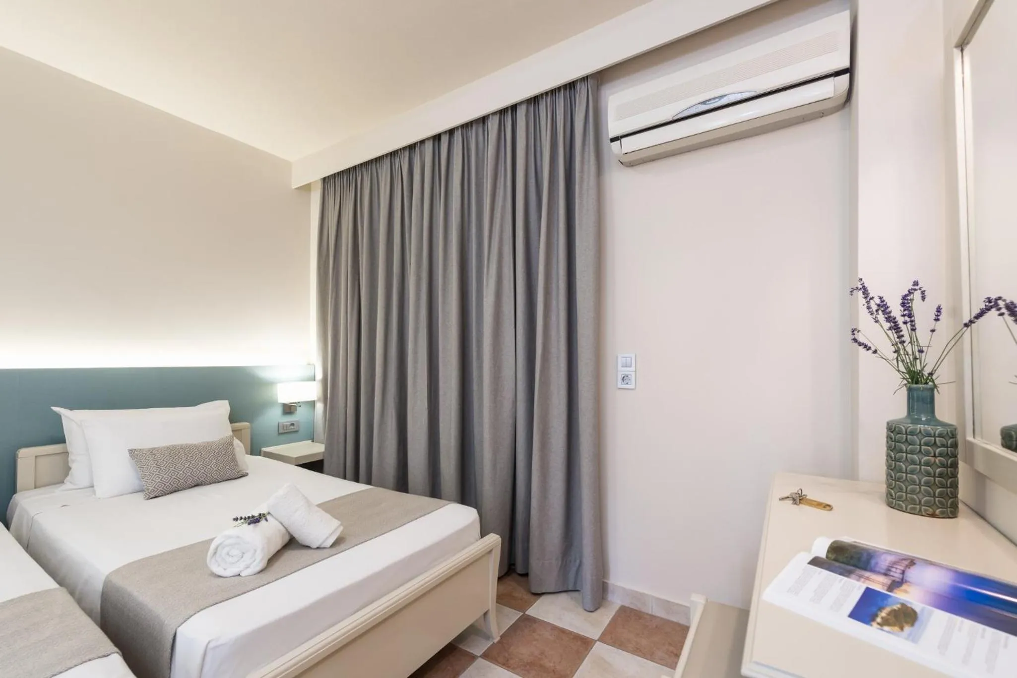 Bedroom, Bed in Ilios Hotel, Adults Only