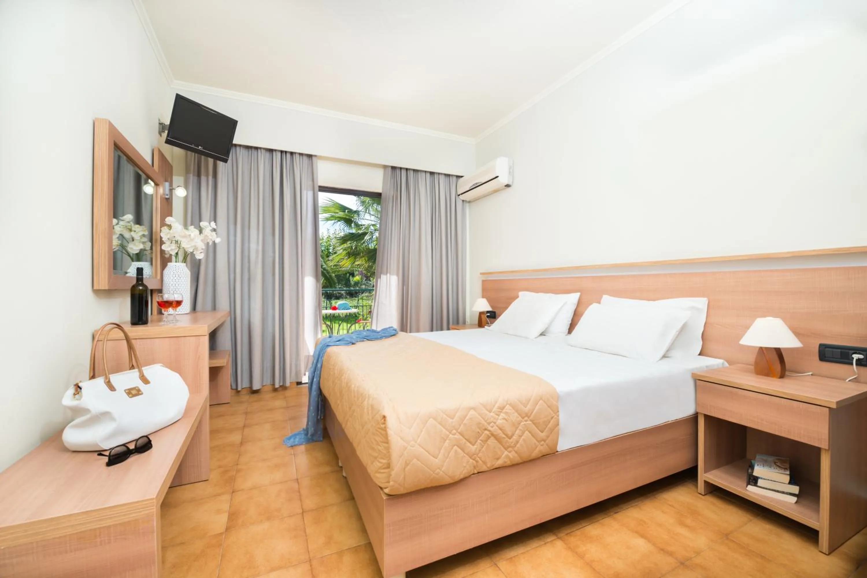 Bed in Ilios Hotel, Adults Only