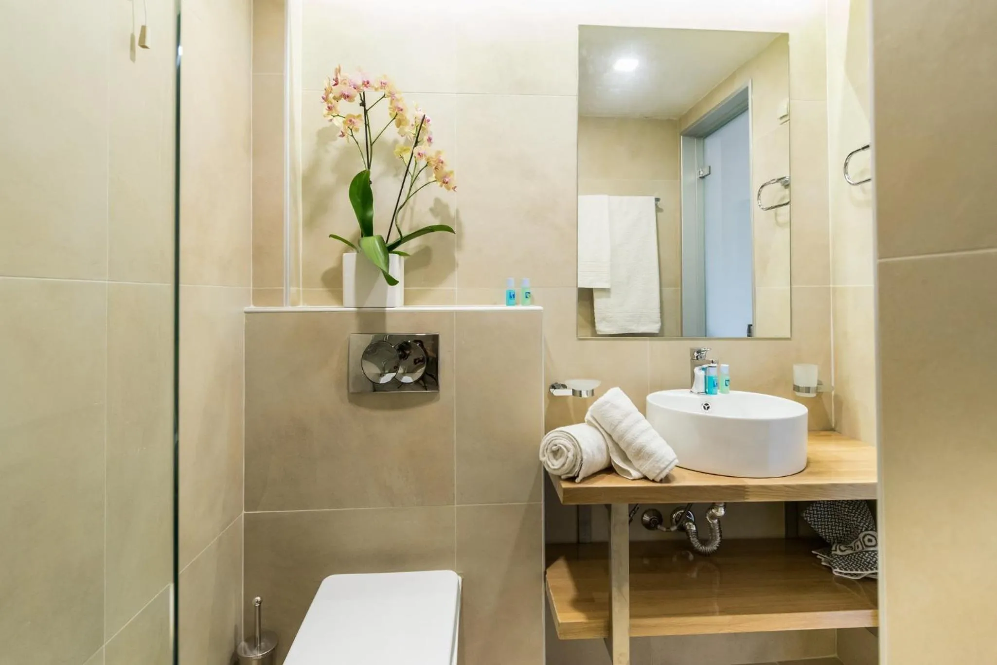 Bathroom in Ilios Hotel, Adults Only