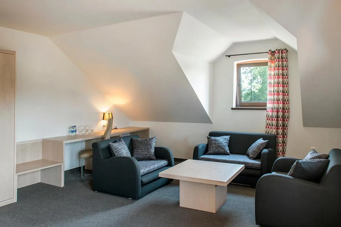 Seating area in Zajazd Ryszkówka