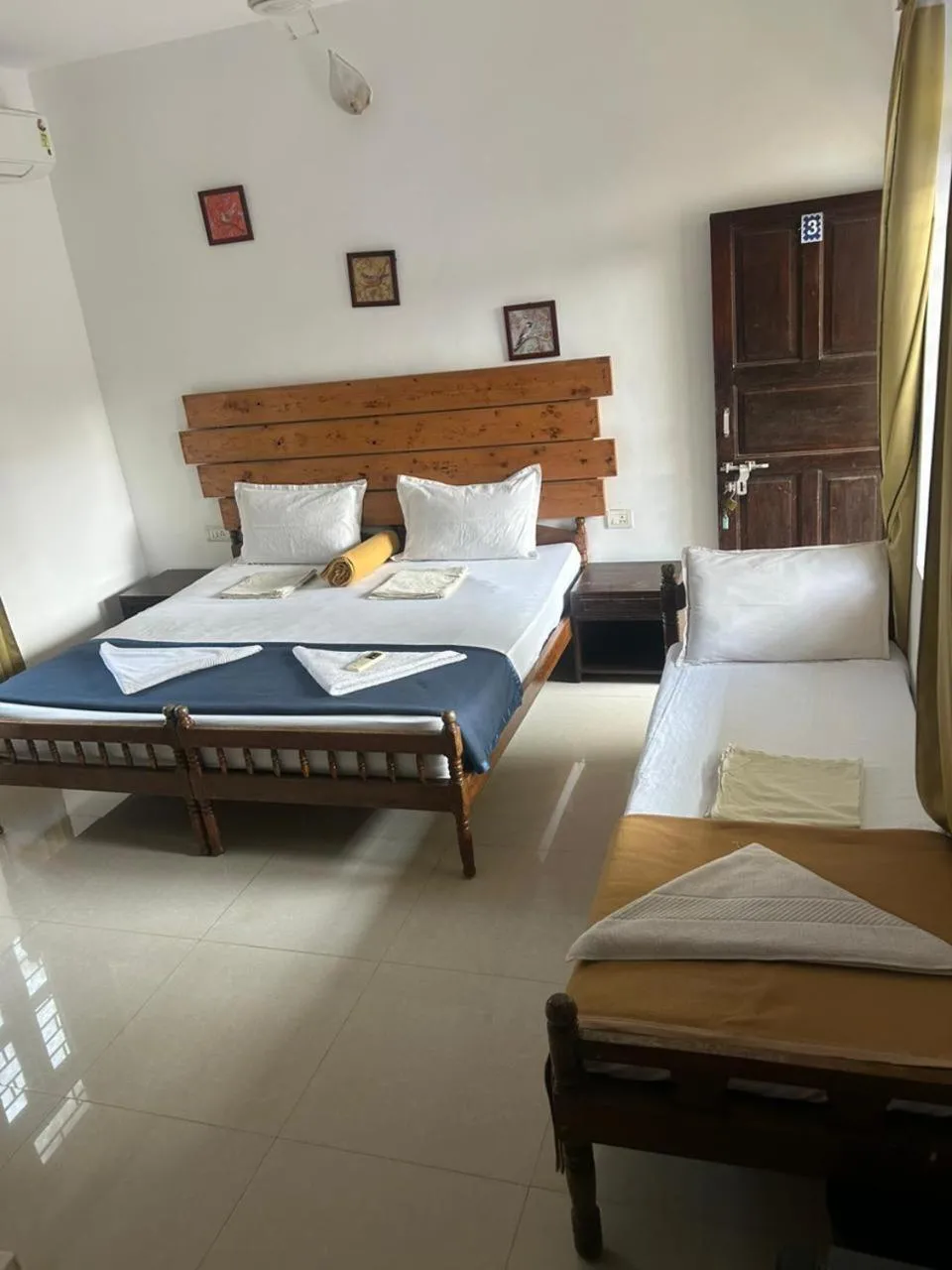 Bed in Fatima Guest House