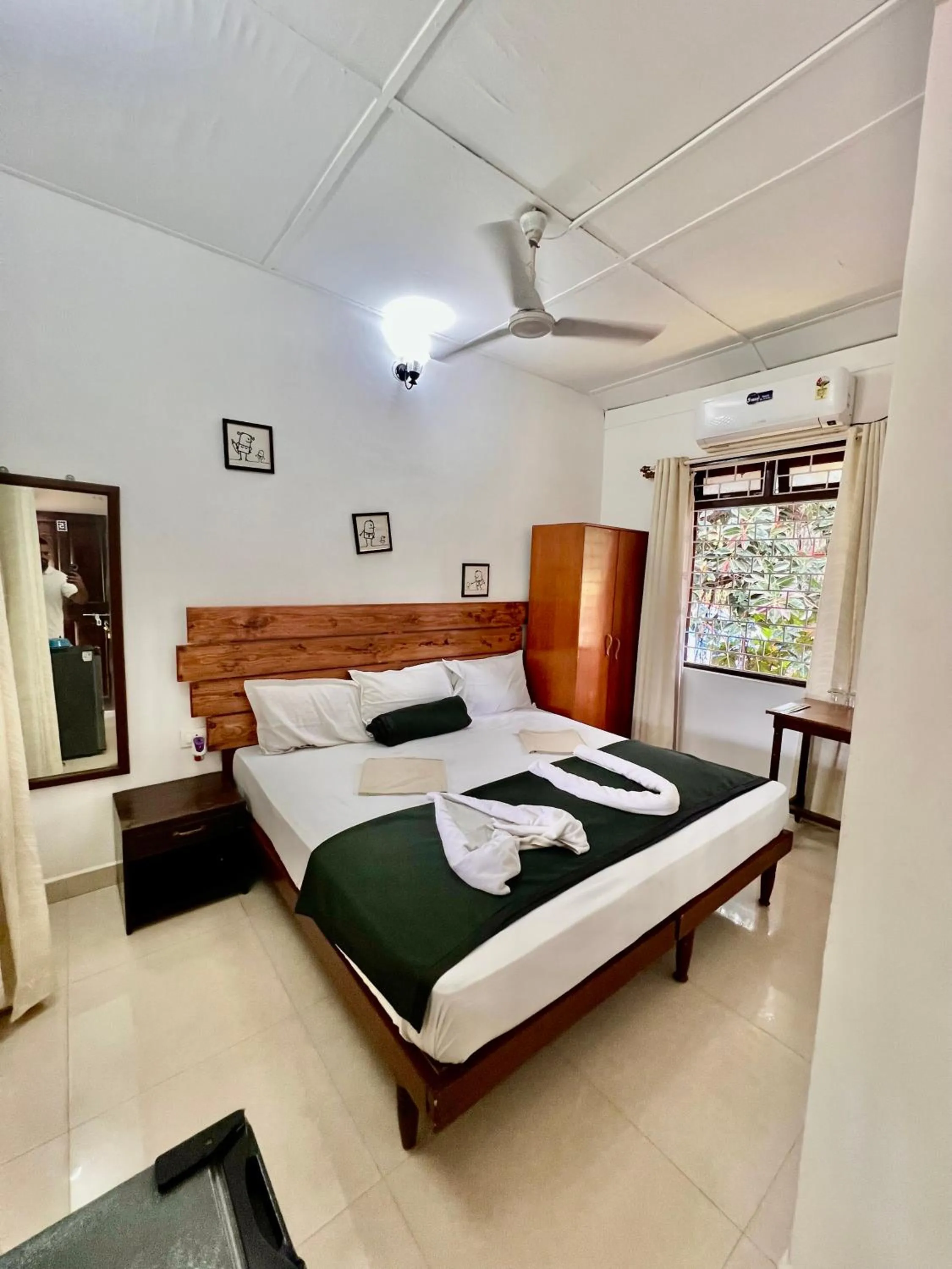 Bed in Fatima Guest House