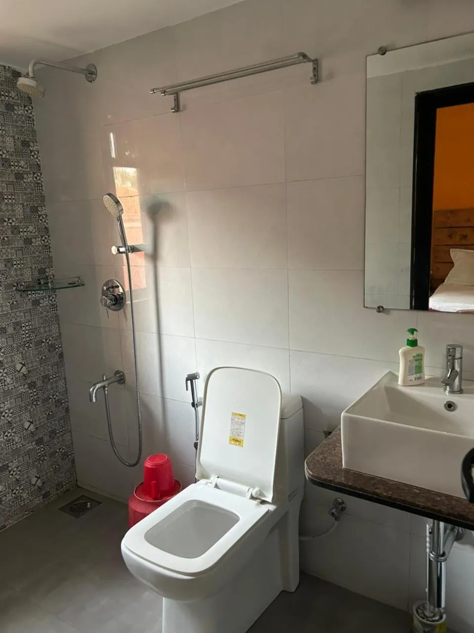 Toilet in Fatima Guest House