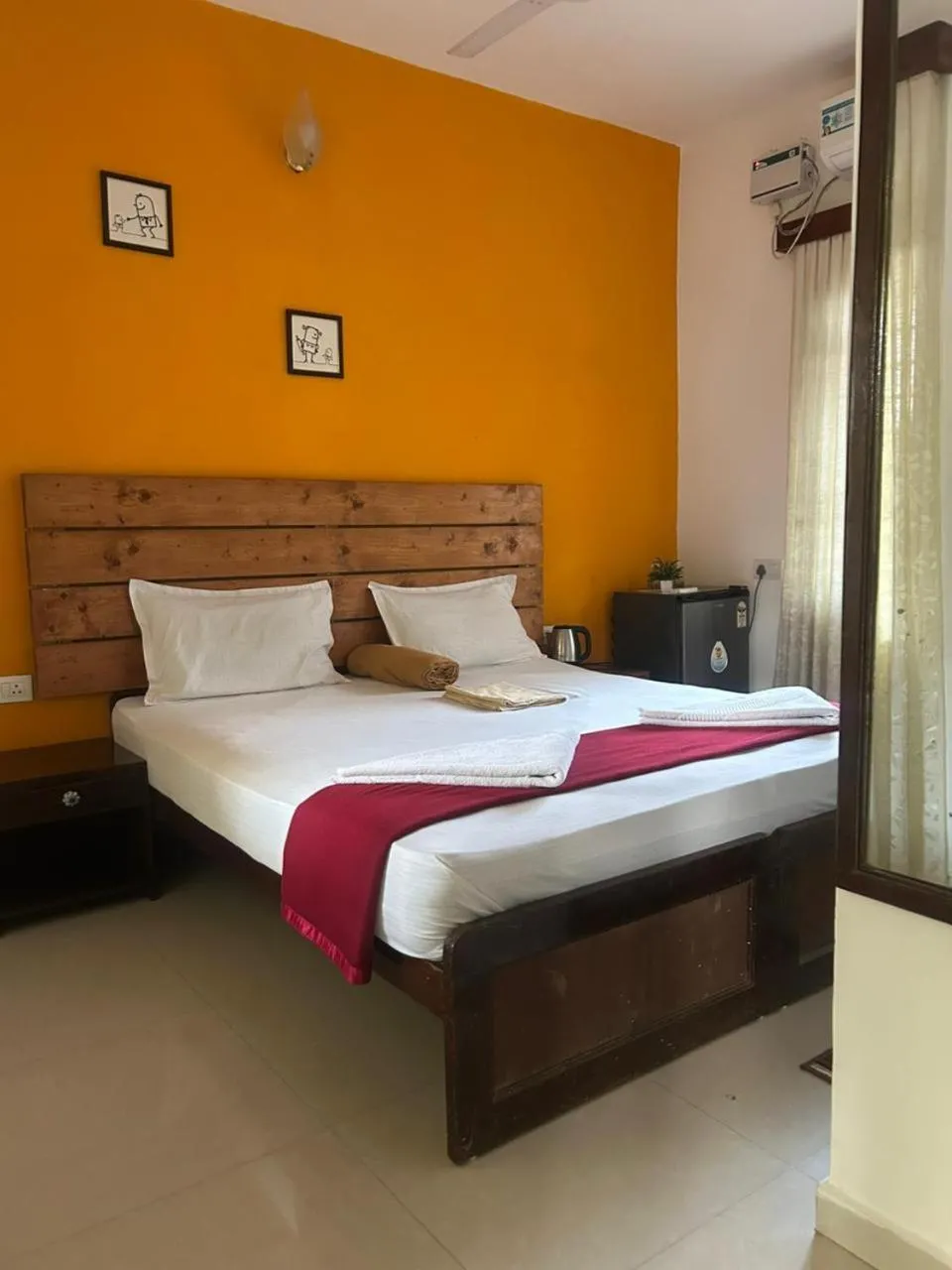 Bed in Fatima Guest House