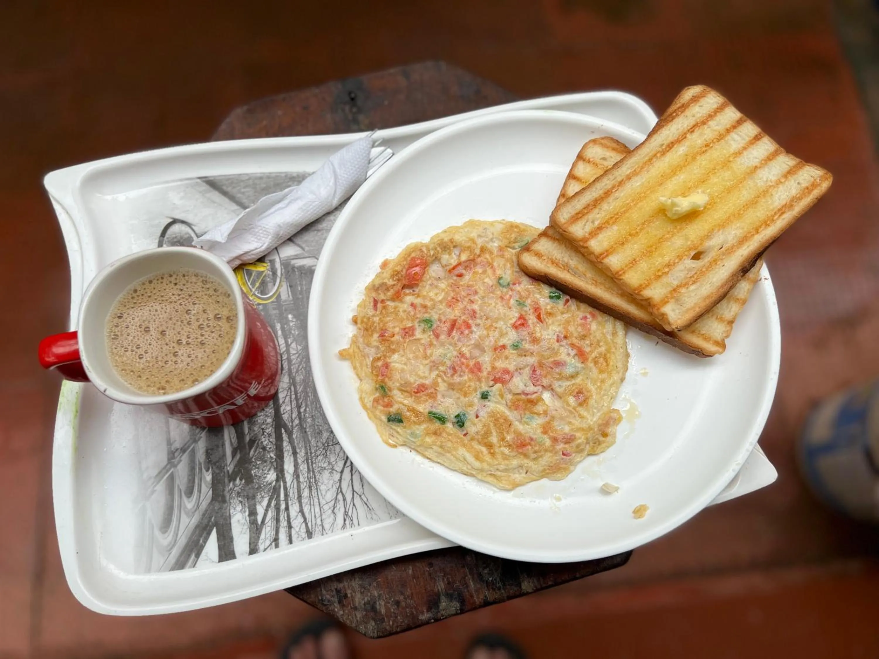 Continental breakfast in Fatima Guest House