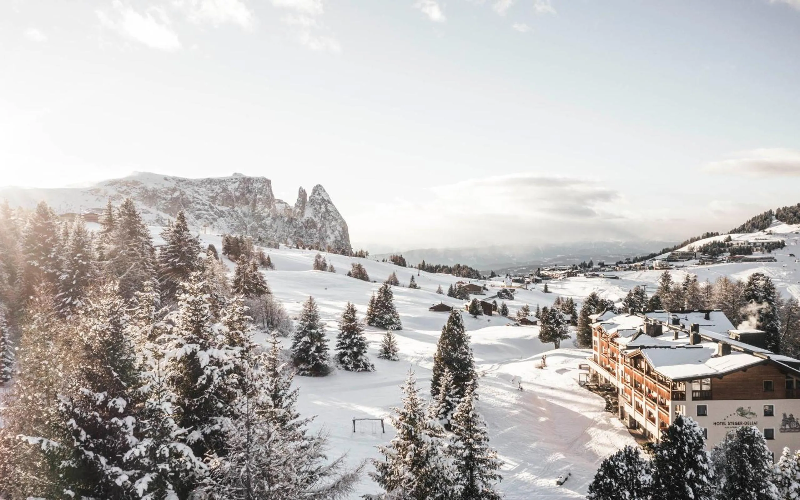 Property building in Hotel Steger-Dellai