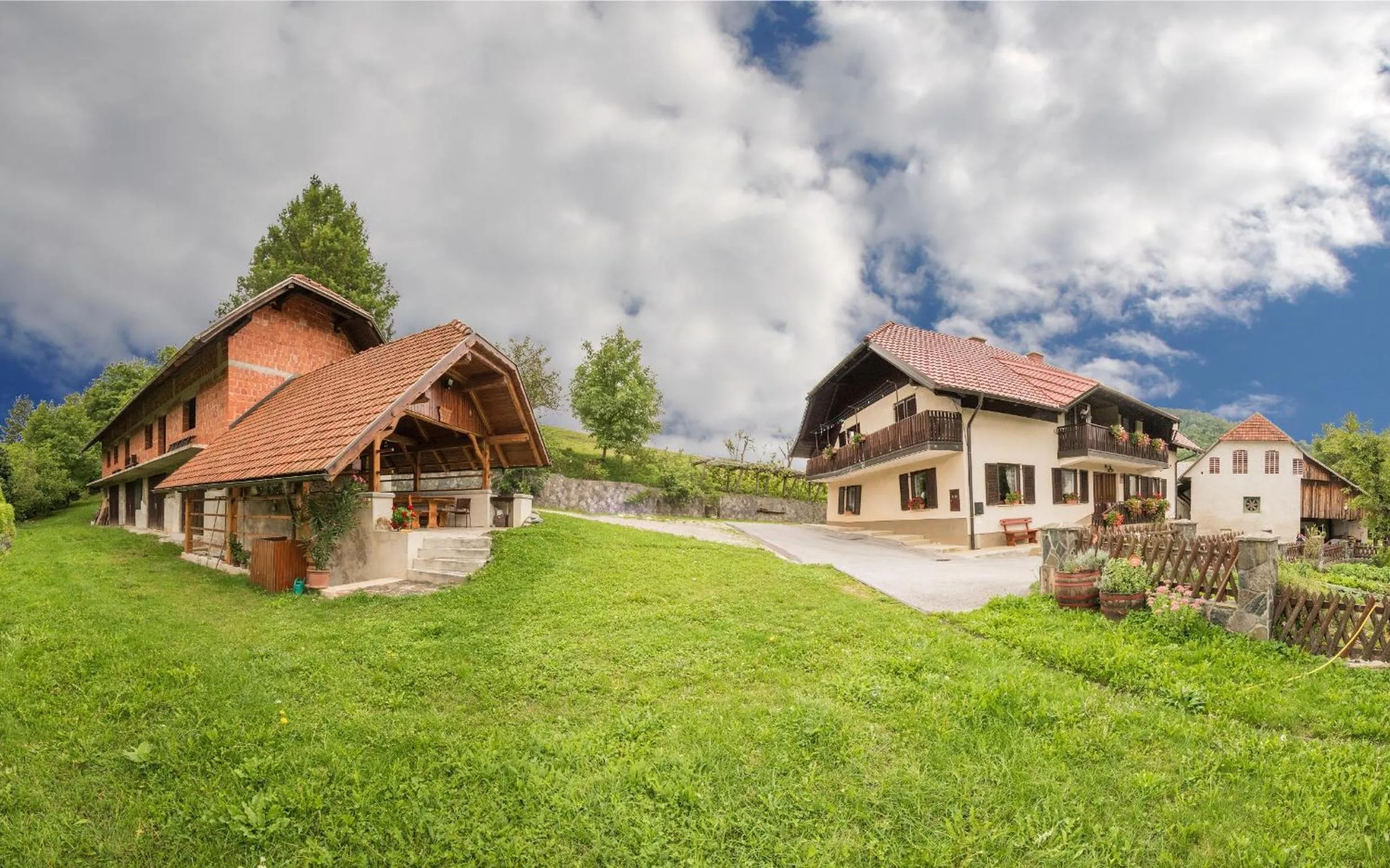 Property building in Farm Stay Žagar