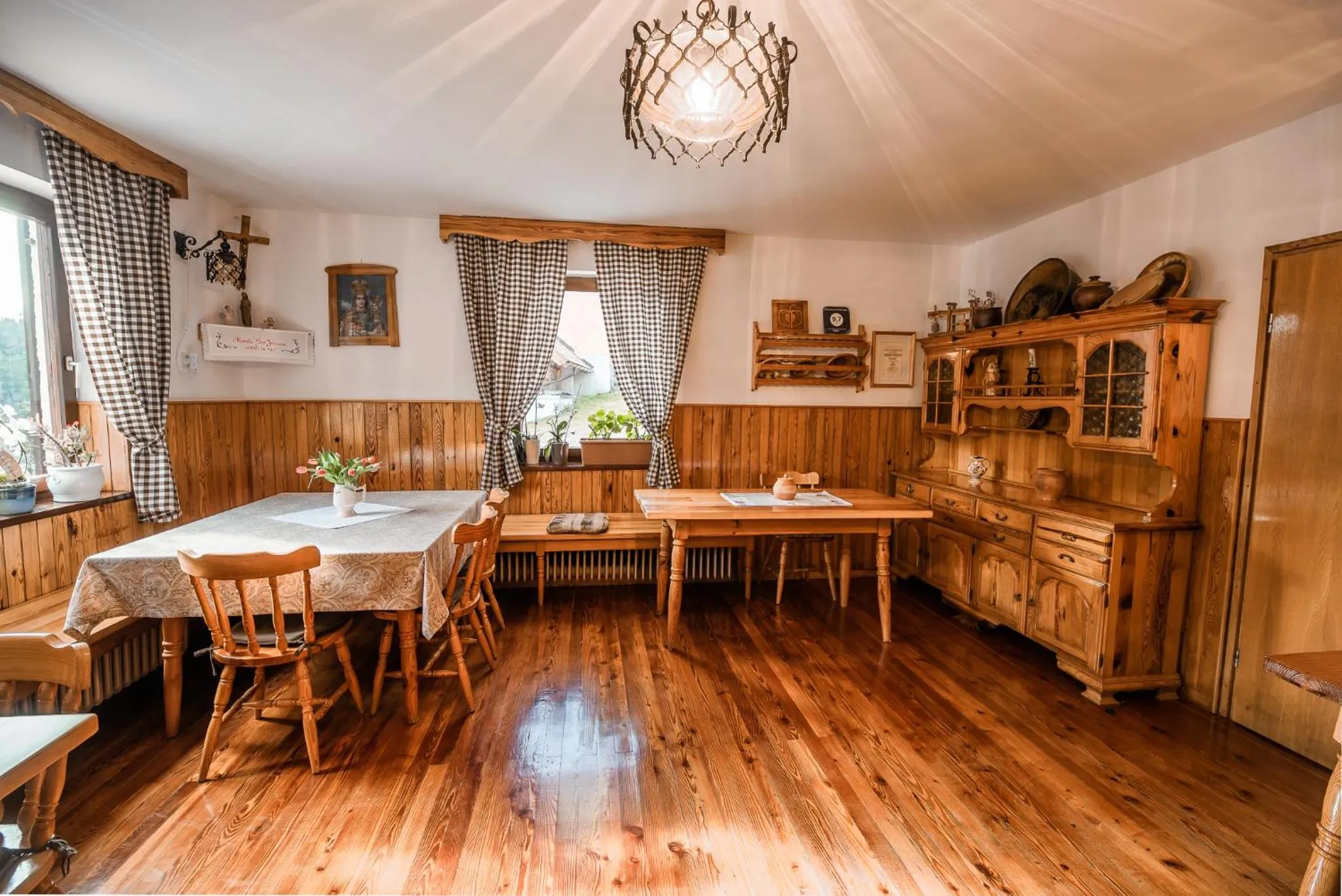 Dining area in Farm Stay Žagar