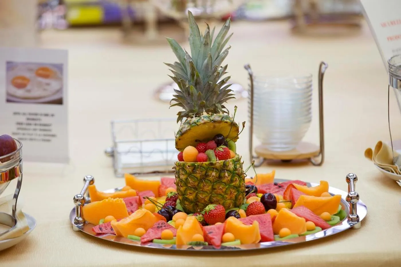 Food and drinks in Hotel Orientale