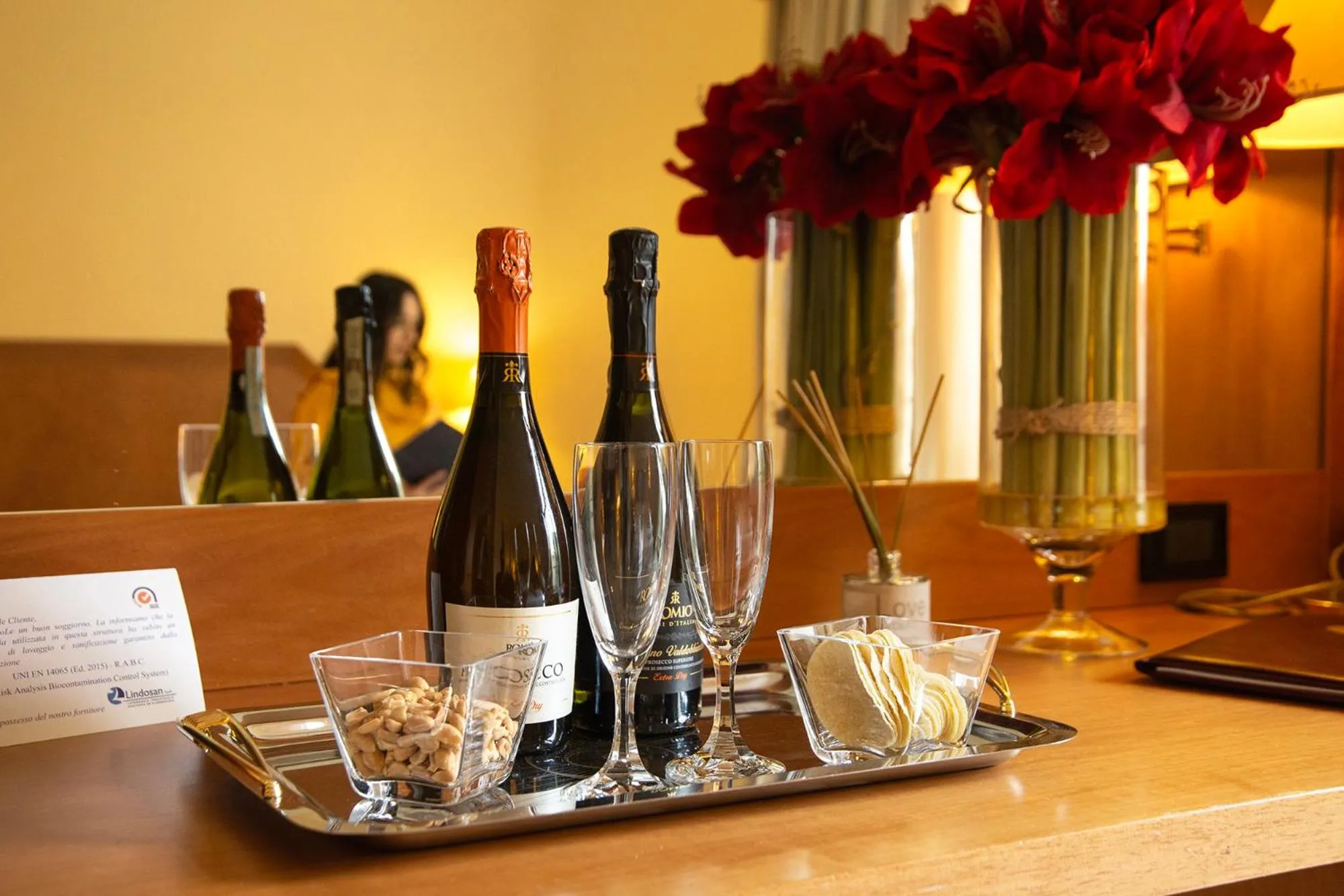 Food and drinks in Hotel Orientale