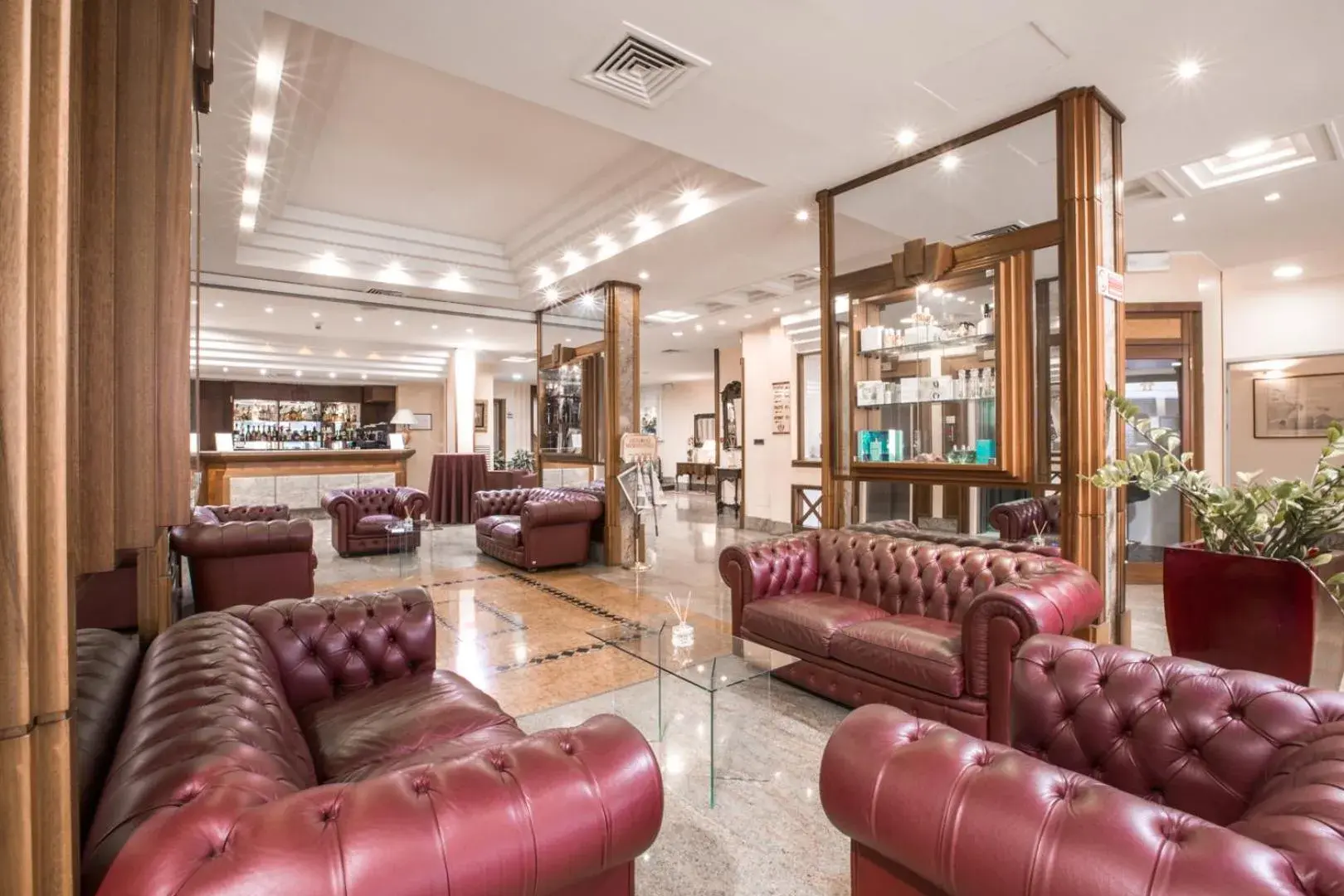 Lobby or reception in Hotel Orientale Lobby or reception in Hotel Orientale