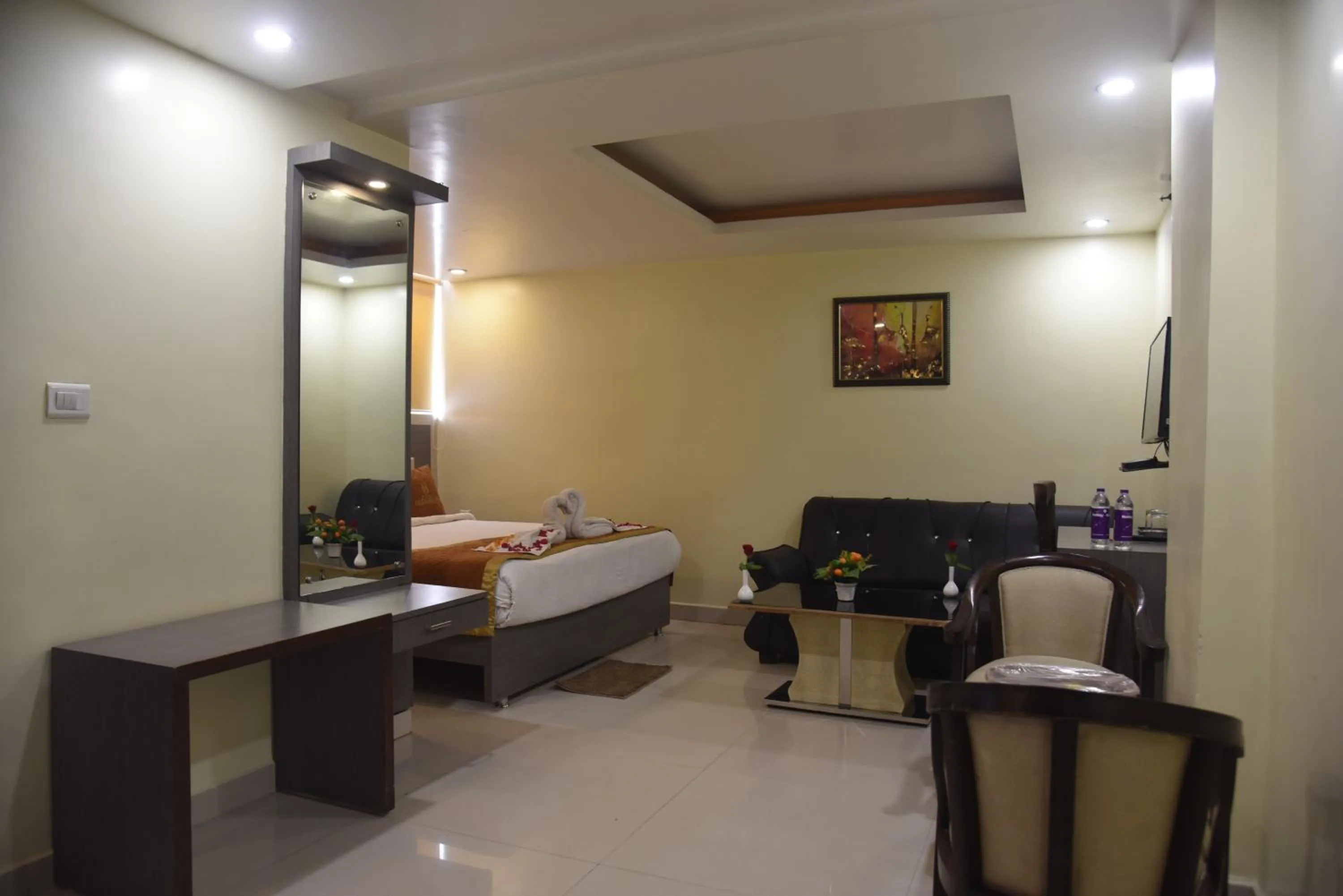 Bed in Aalcajars Inn