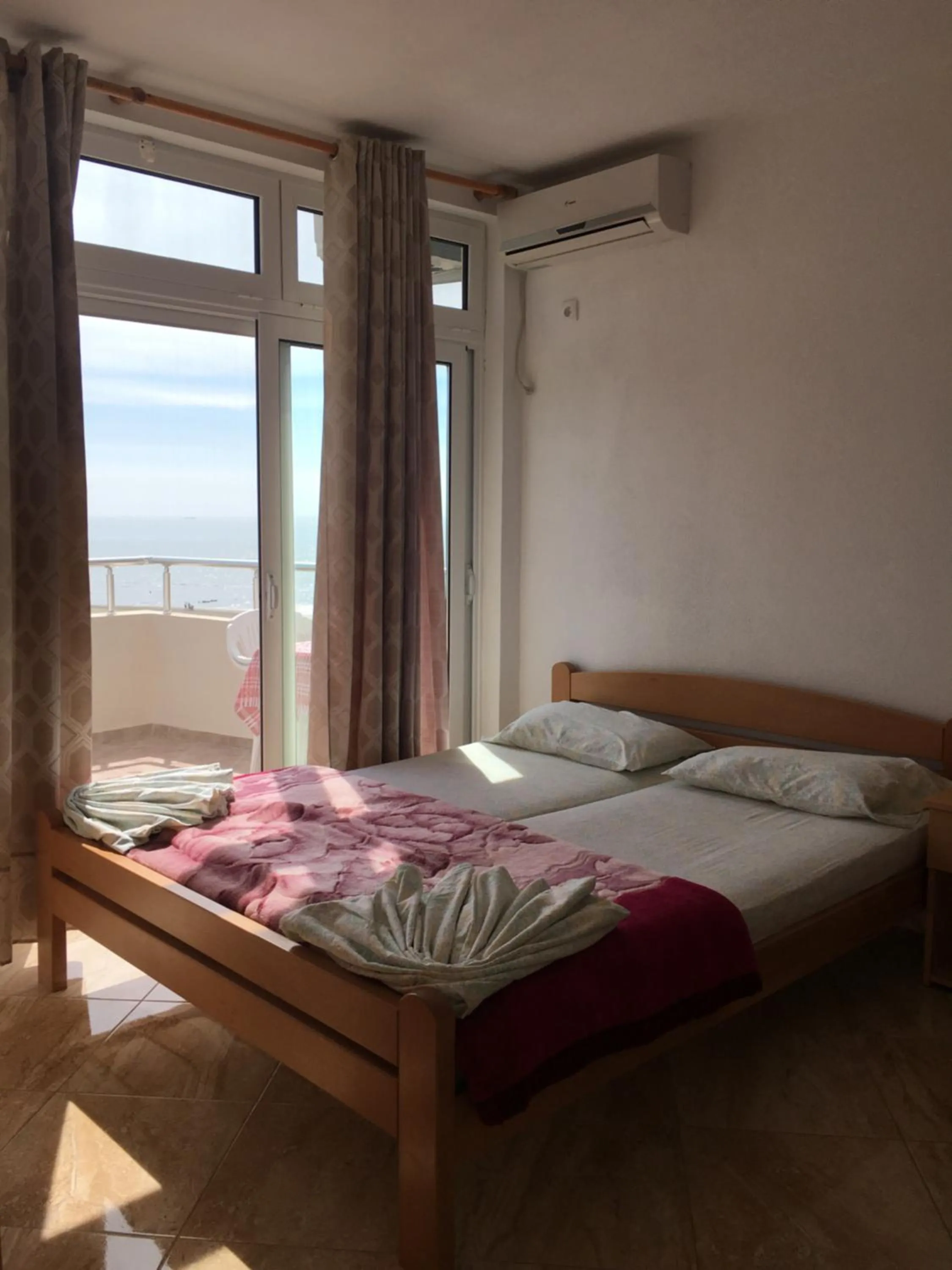 Bedroom, Bed in Sand and Sea Apartments