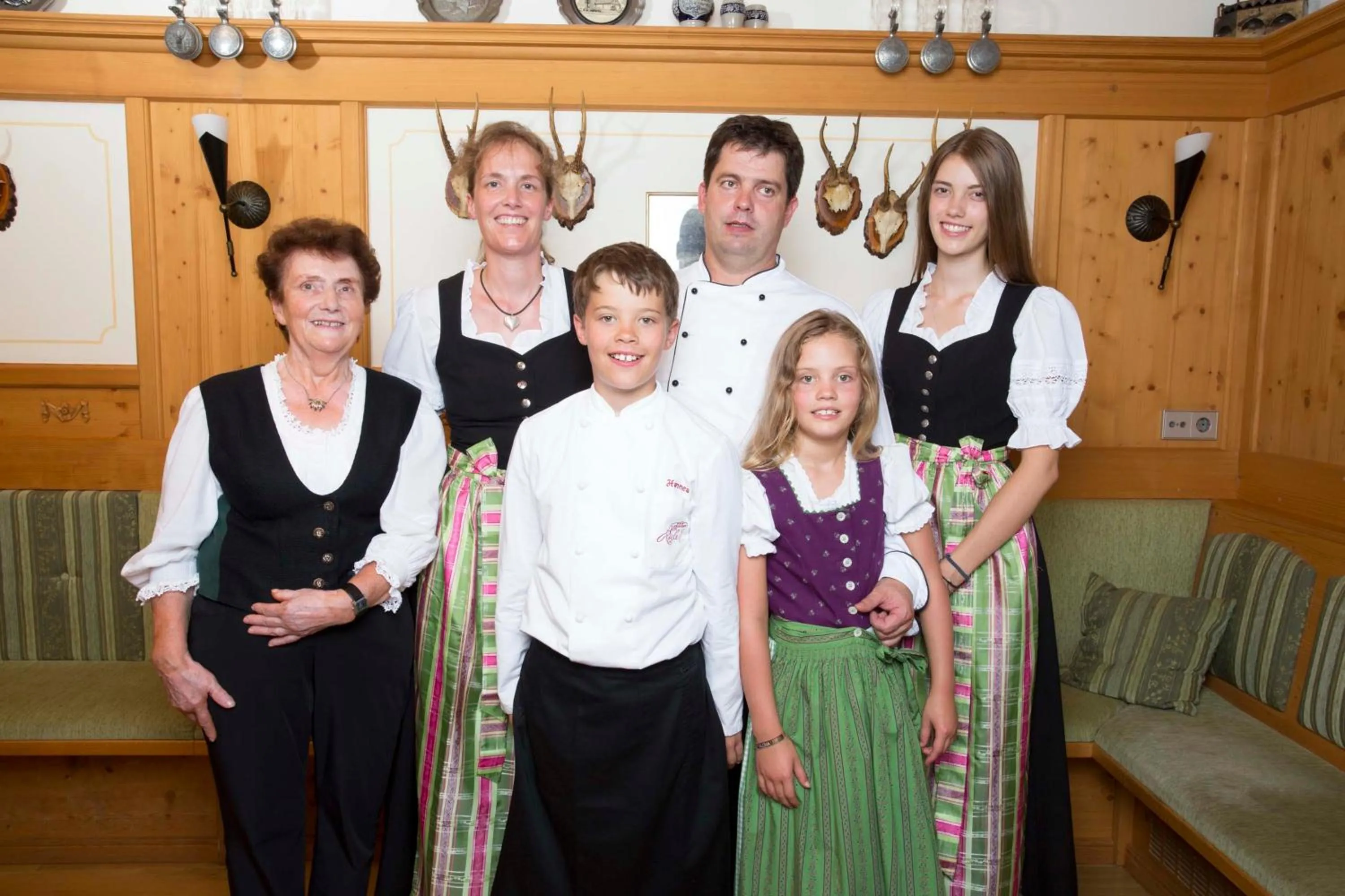 Family in Landgasthof Hotel Rössle