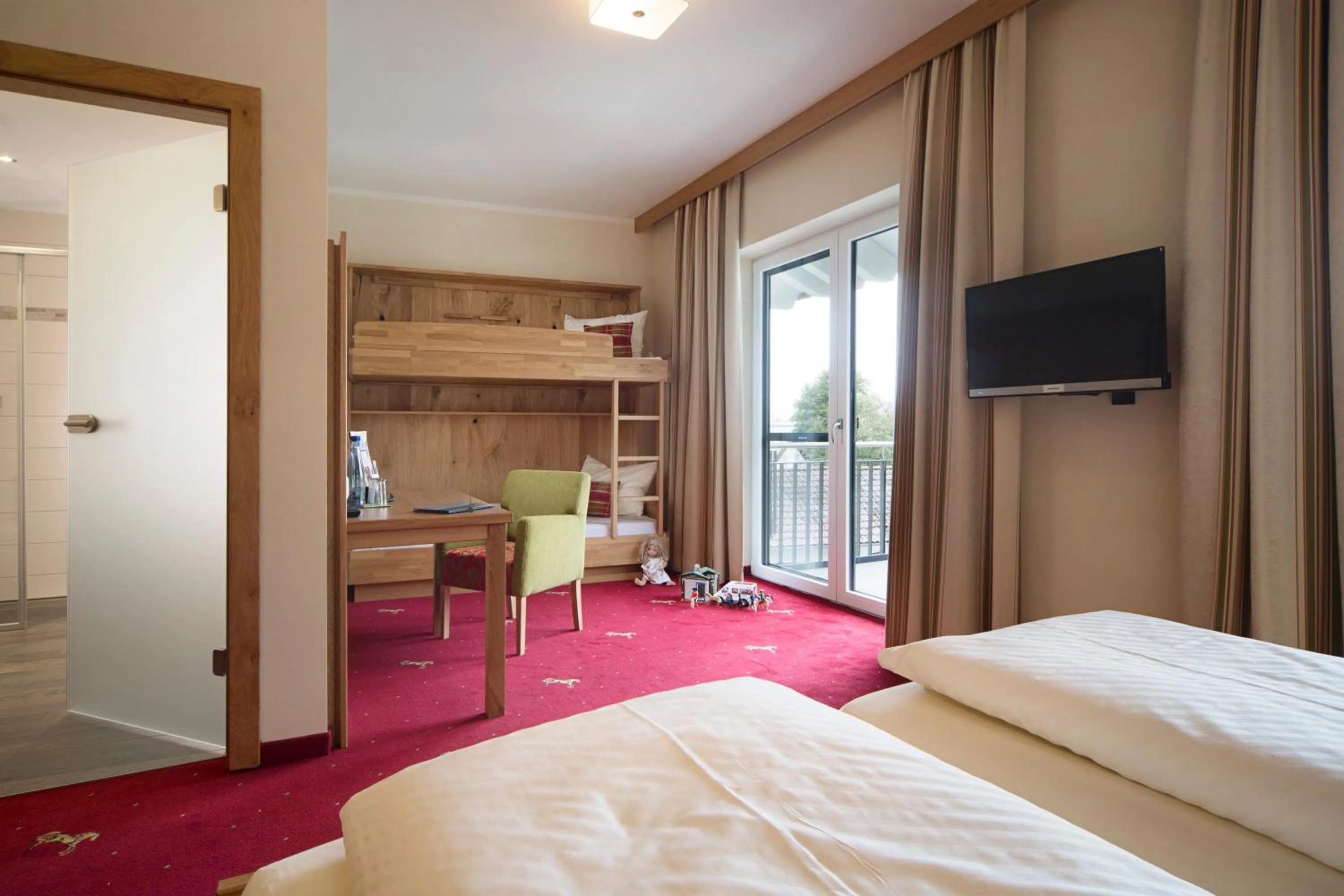 Bed in Landgasthof Hotel Rössle