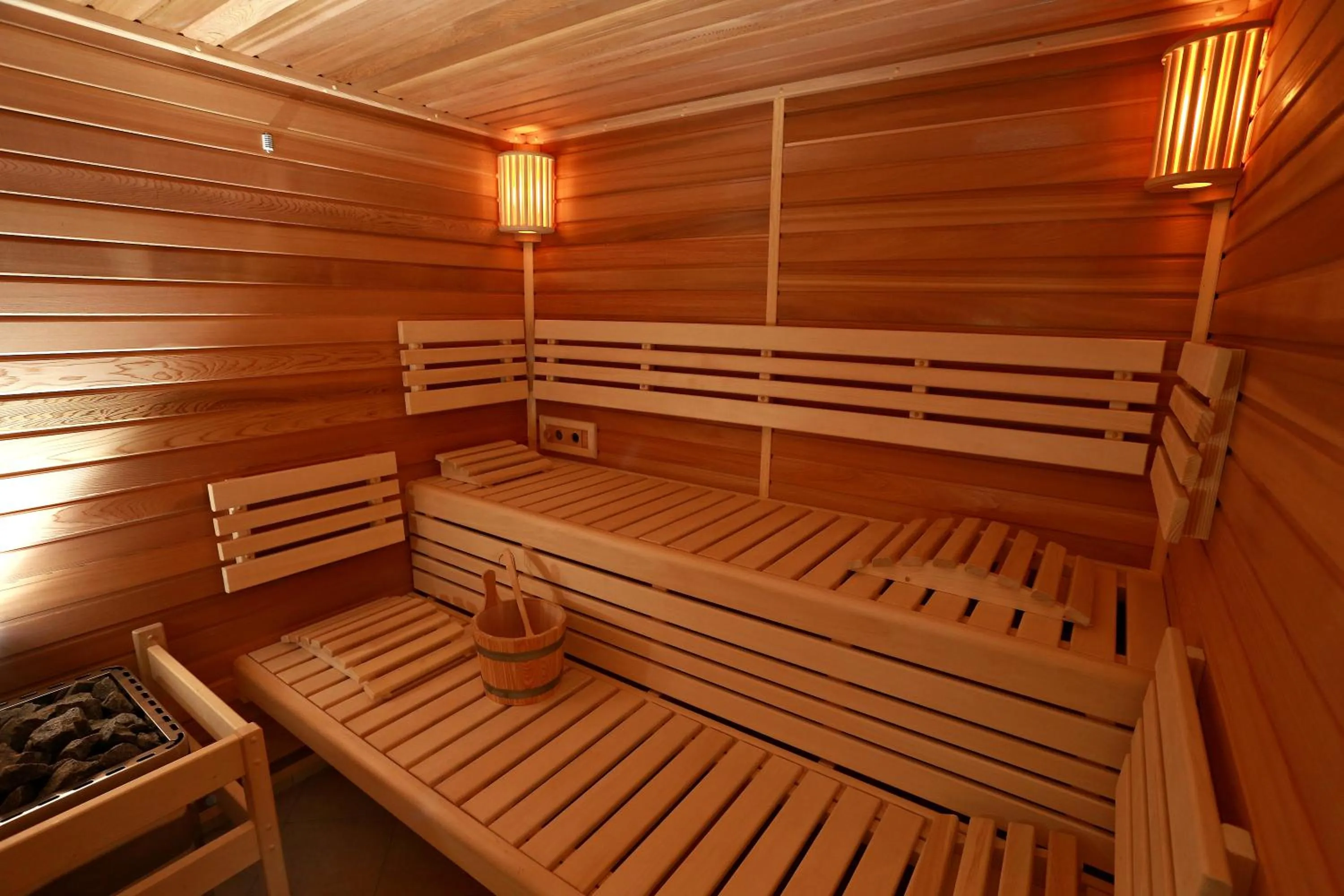 Sauna in Wellness Penzion Pod Rozhlednou