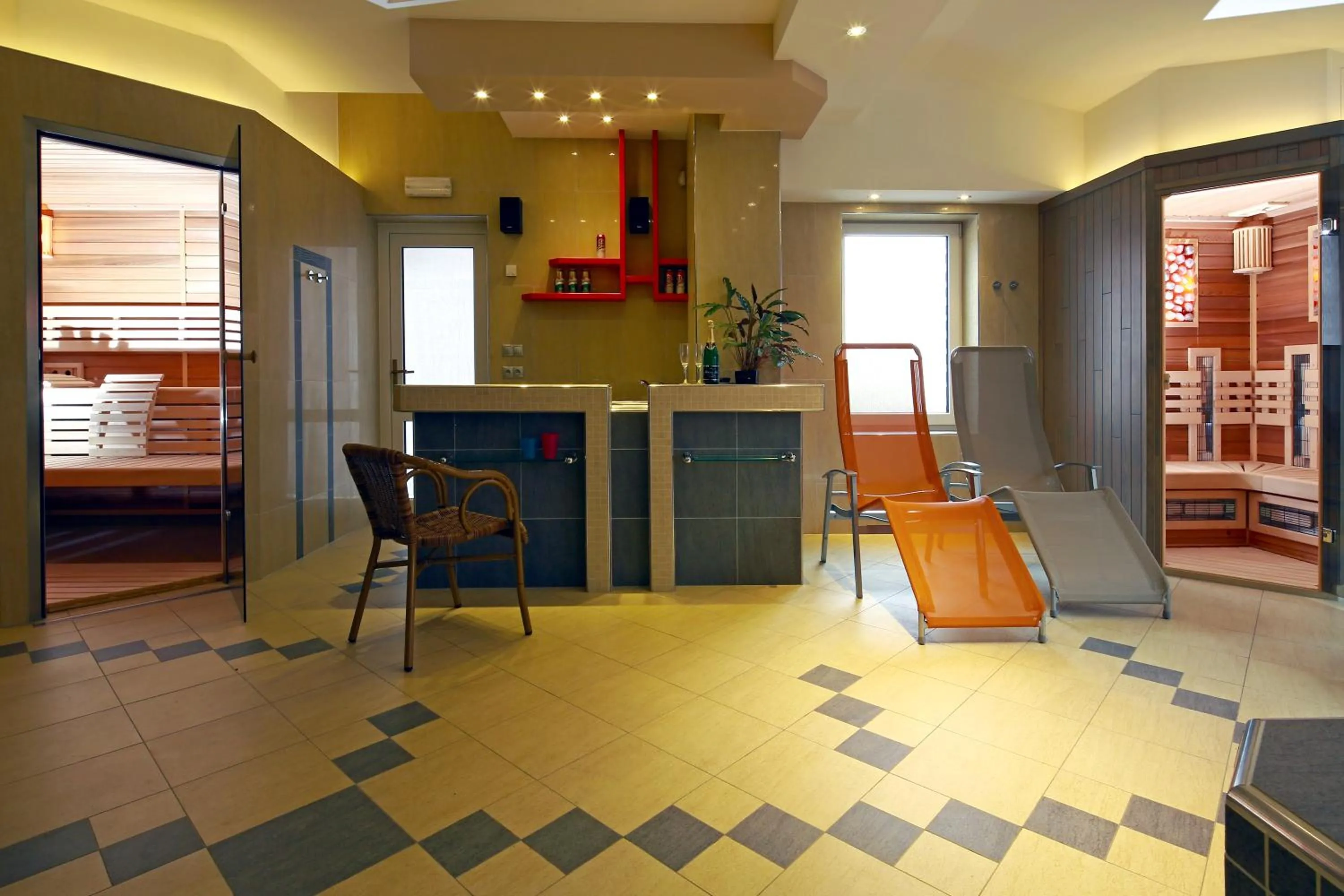 Sauna in Wellness Penzion Pod Rozhlednou