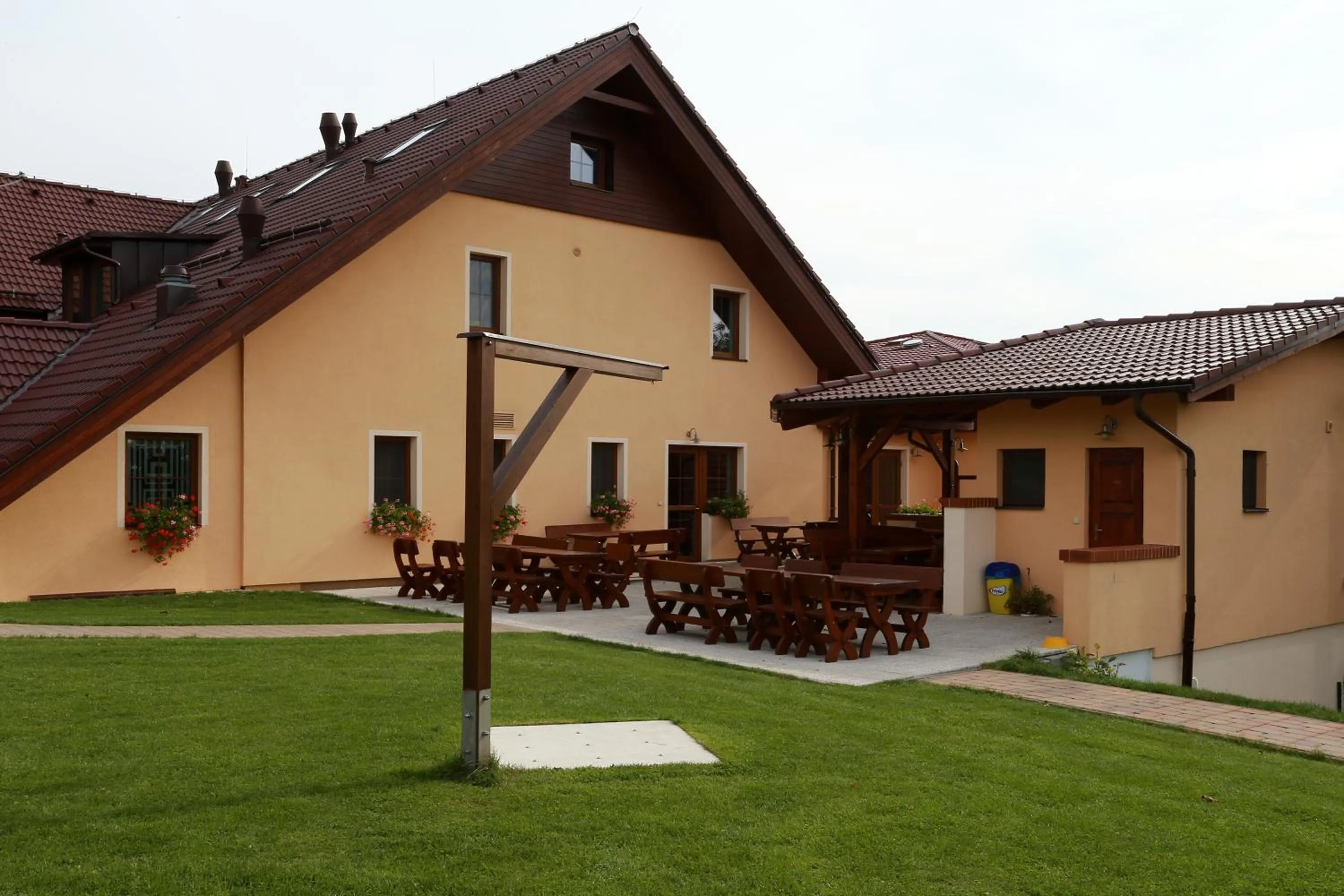 Facade/entrance in Wellness Penzion Pod Rozhlednou