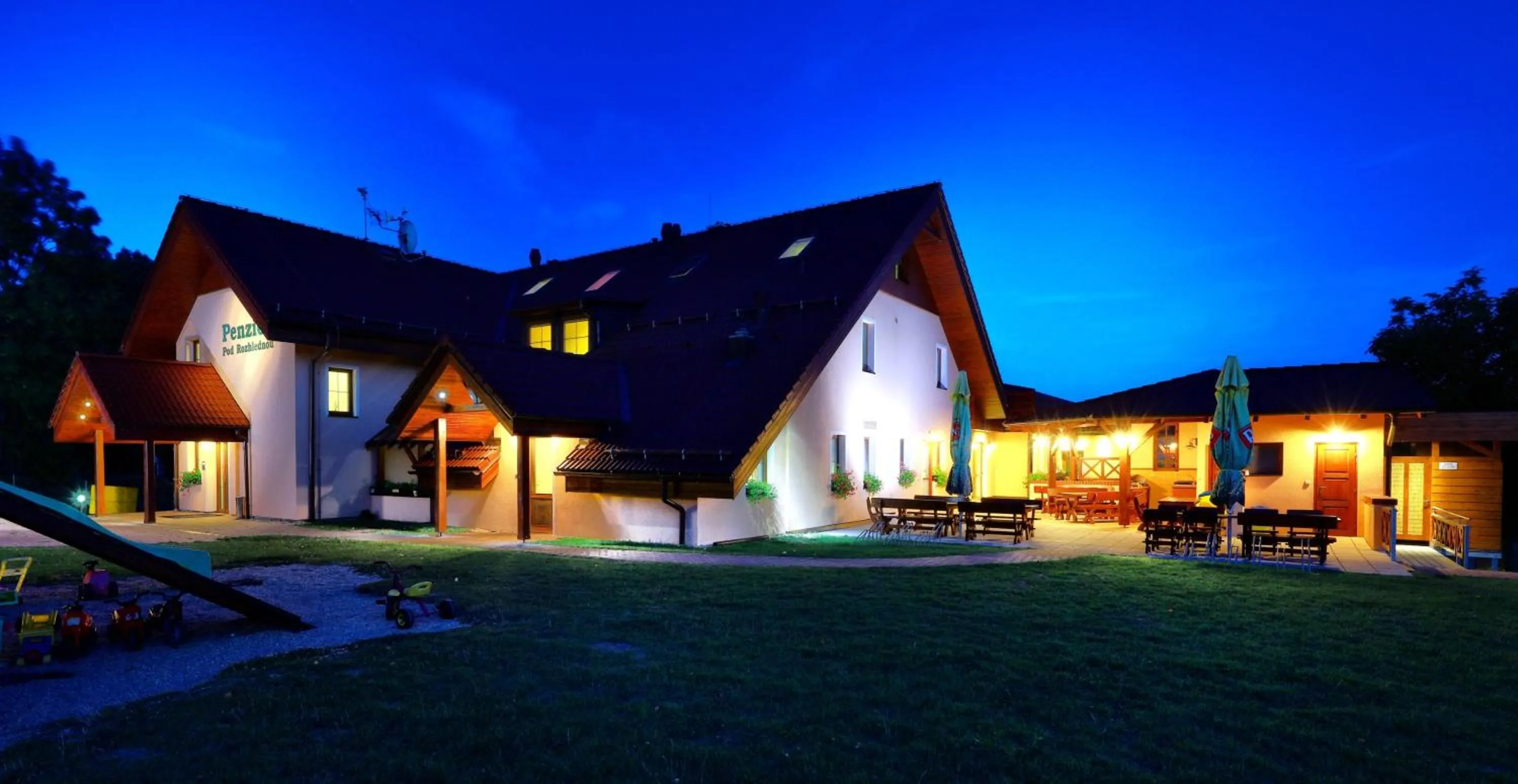 Facade/entrance in Wellness Penzion Pod Rozhlednou