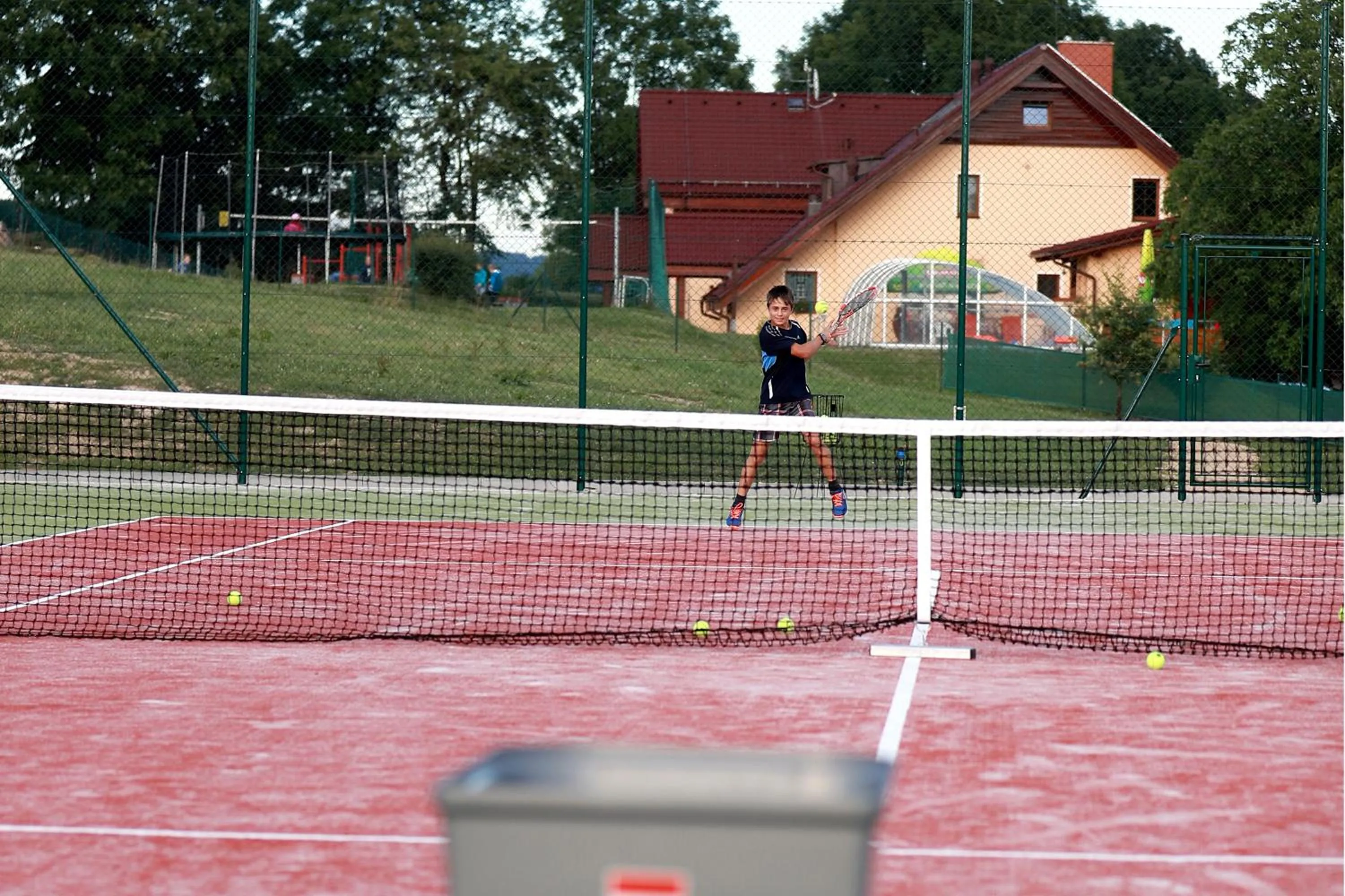 Tennis court in Wellness Penzion Pod Rozhlednou