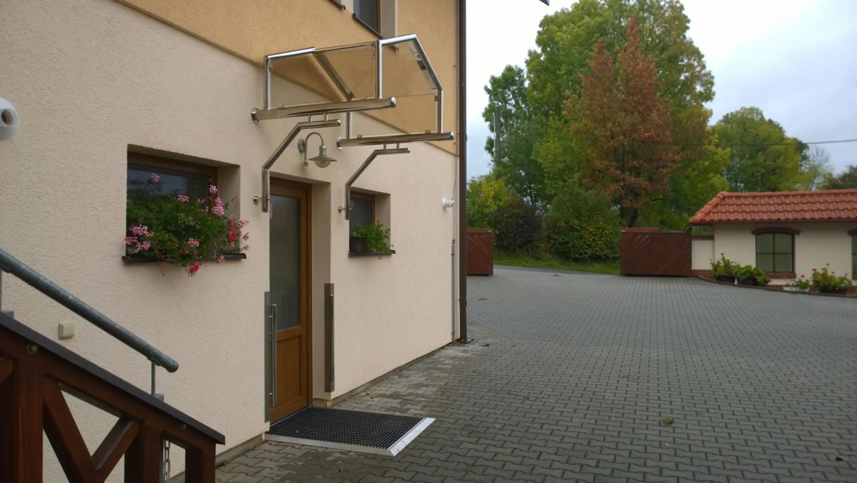Facade/entrance in Wellness Penzion Pod Rozhlednou