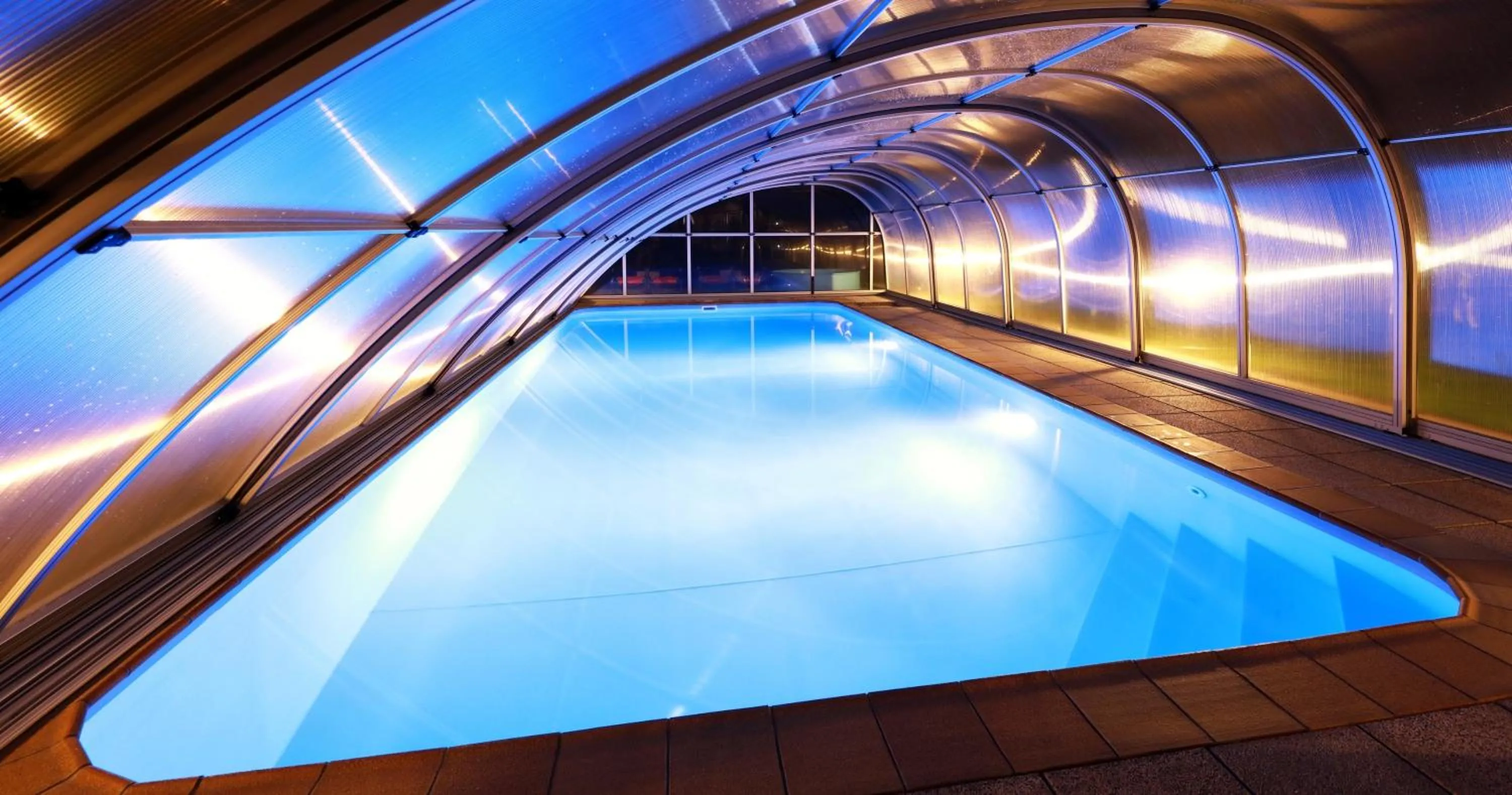 Swimming pool in Wellness Penzion Pod Rozhlednou