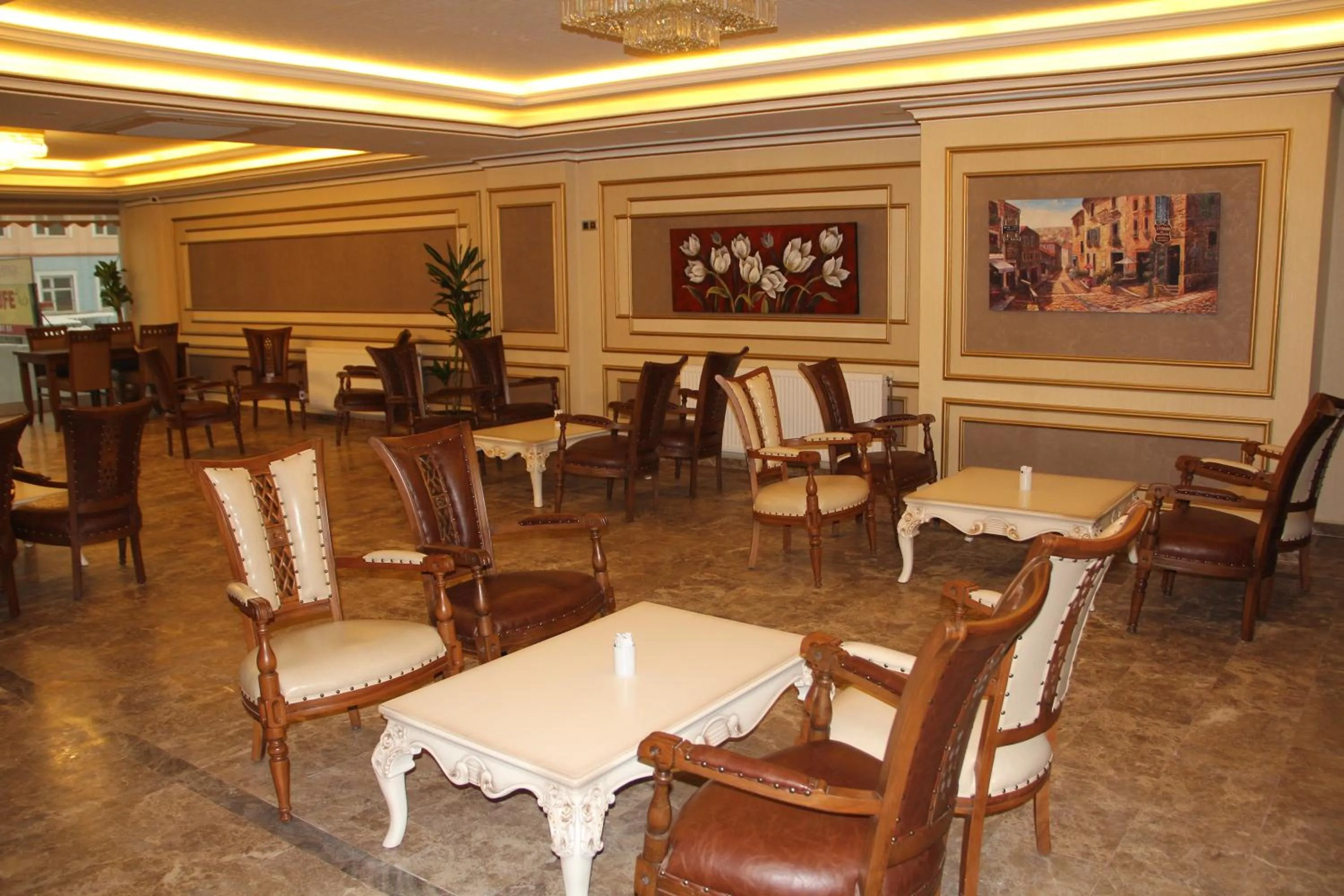 Seating area in Atlıhanpark Hotel