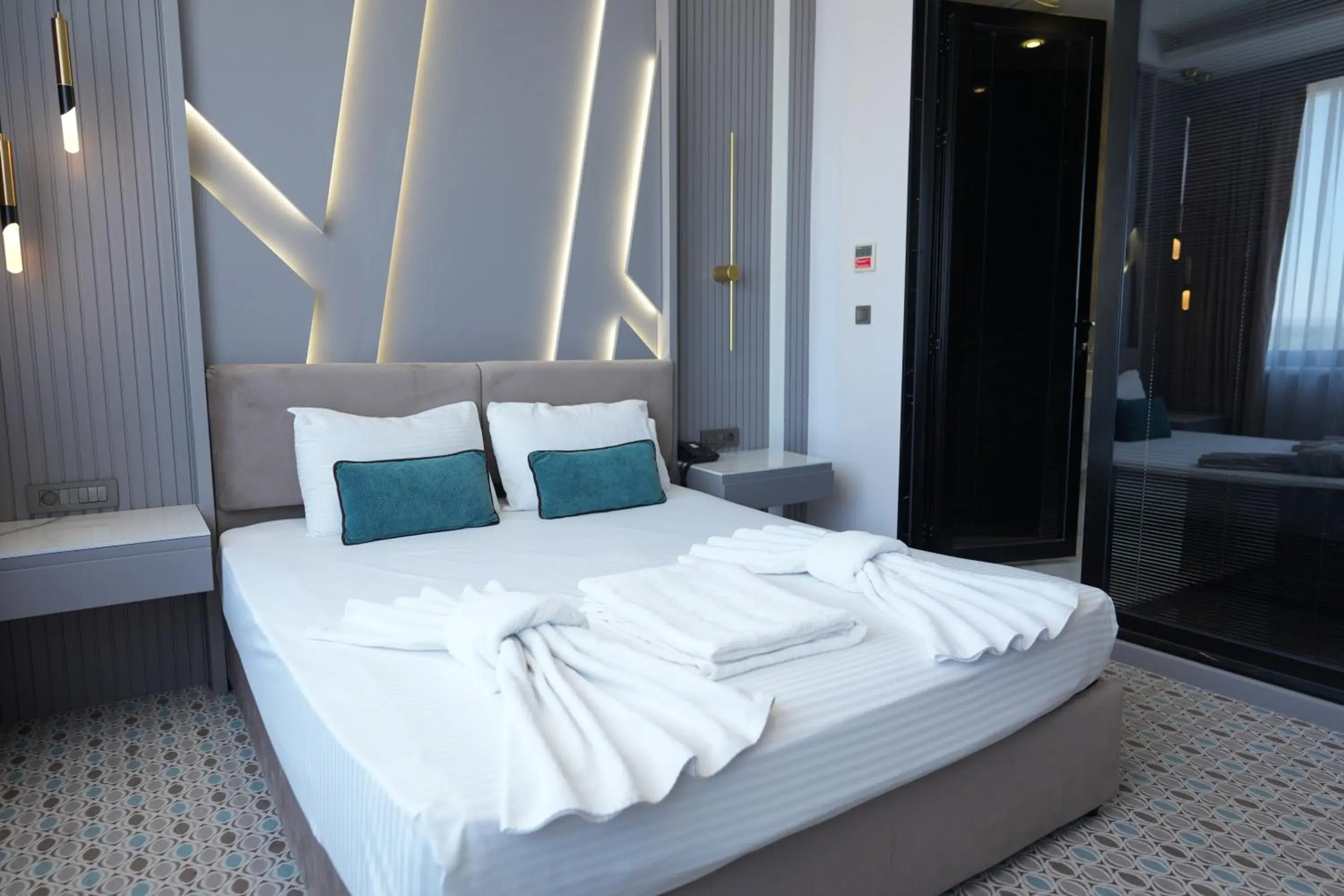 Bed in Görükle Güler Park Hotel Bed in Görükle Güler Park Hotel