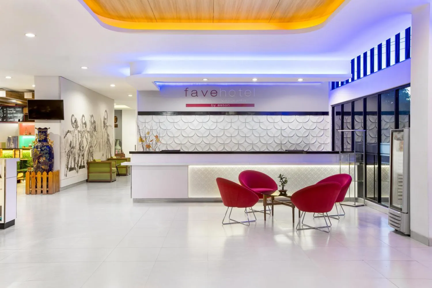Lobby or reception in favehotel Malioboro - Yogyakarta