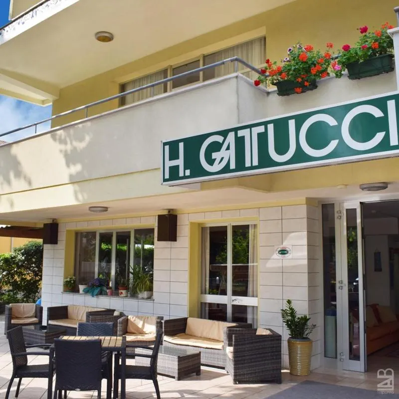 Facade/entrance in Hotel Gattuccio