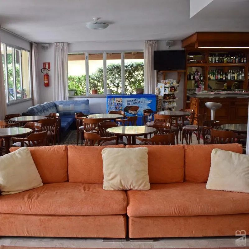 Seating area in Hotel Gattuccio