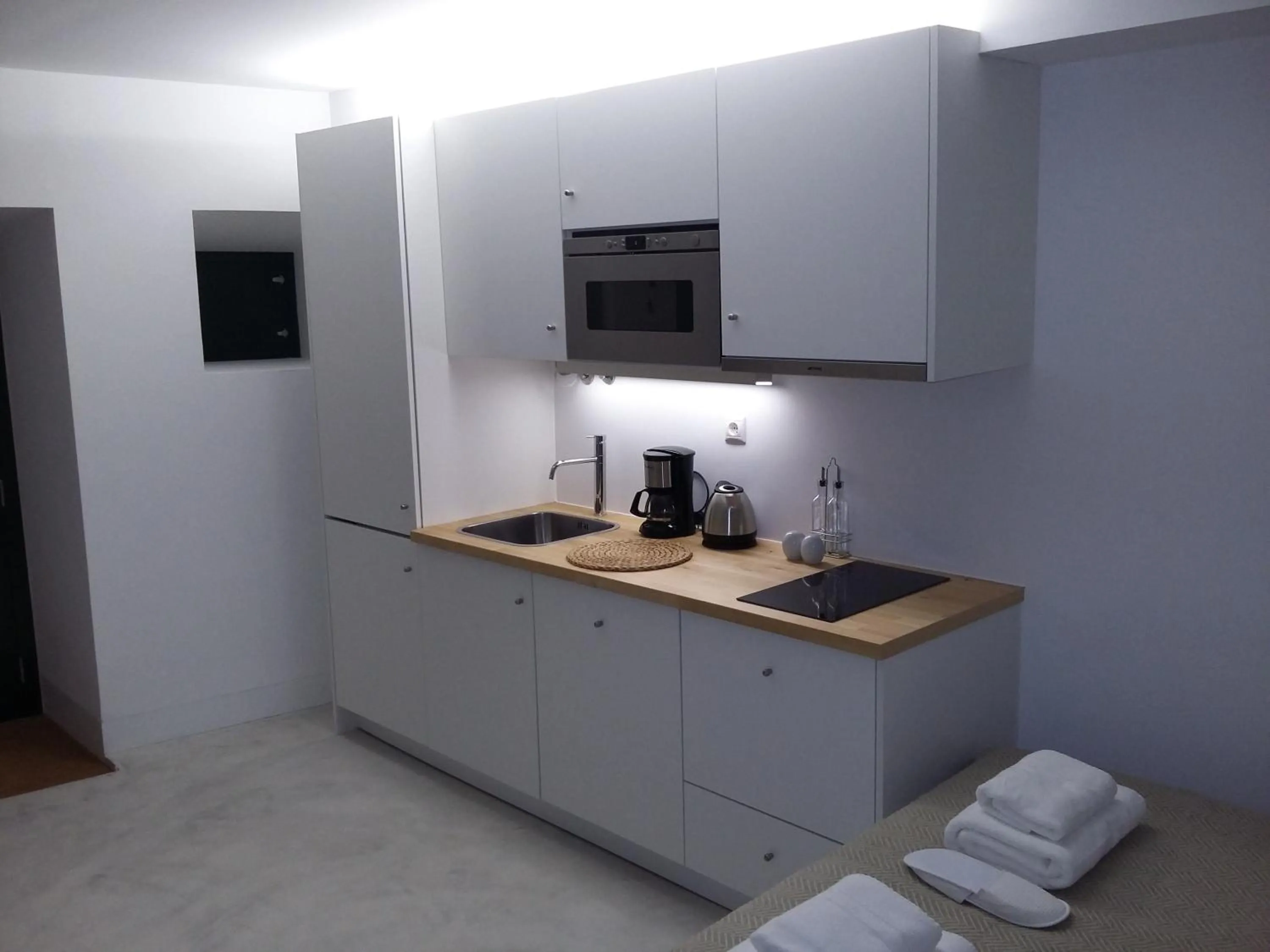 Kitchen or kitchenette in Alma Moura Residences