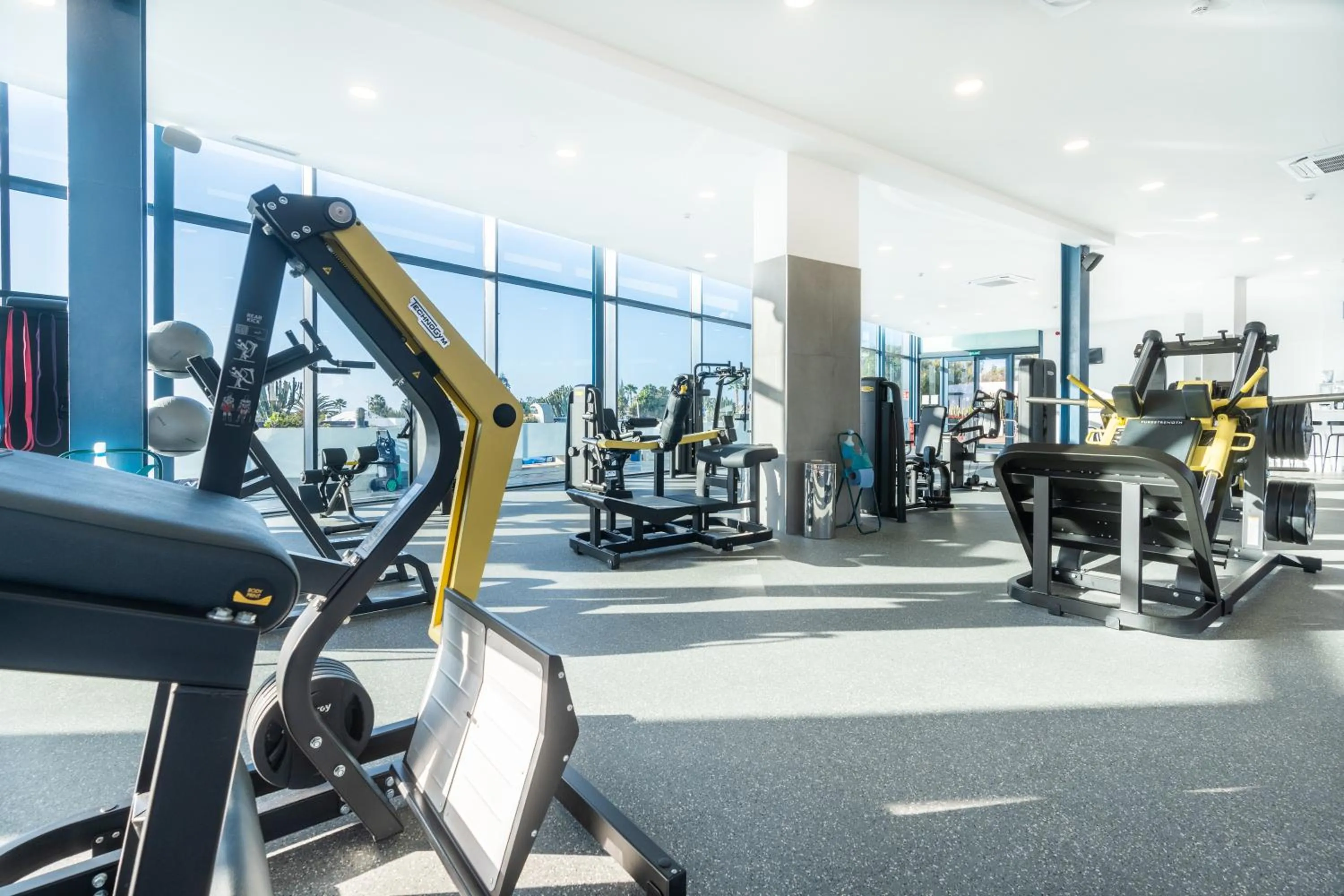 Fitness centre/facilities in HL Club Playa Blanca
