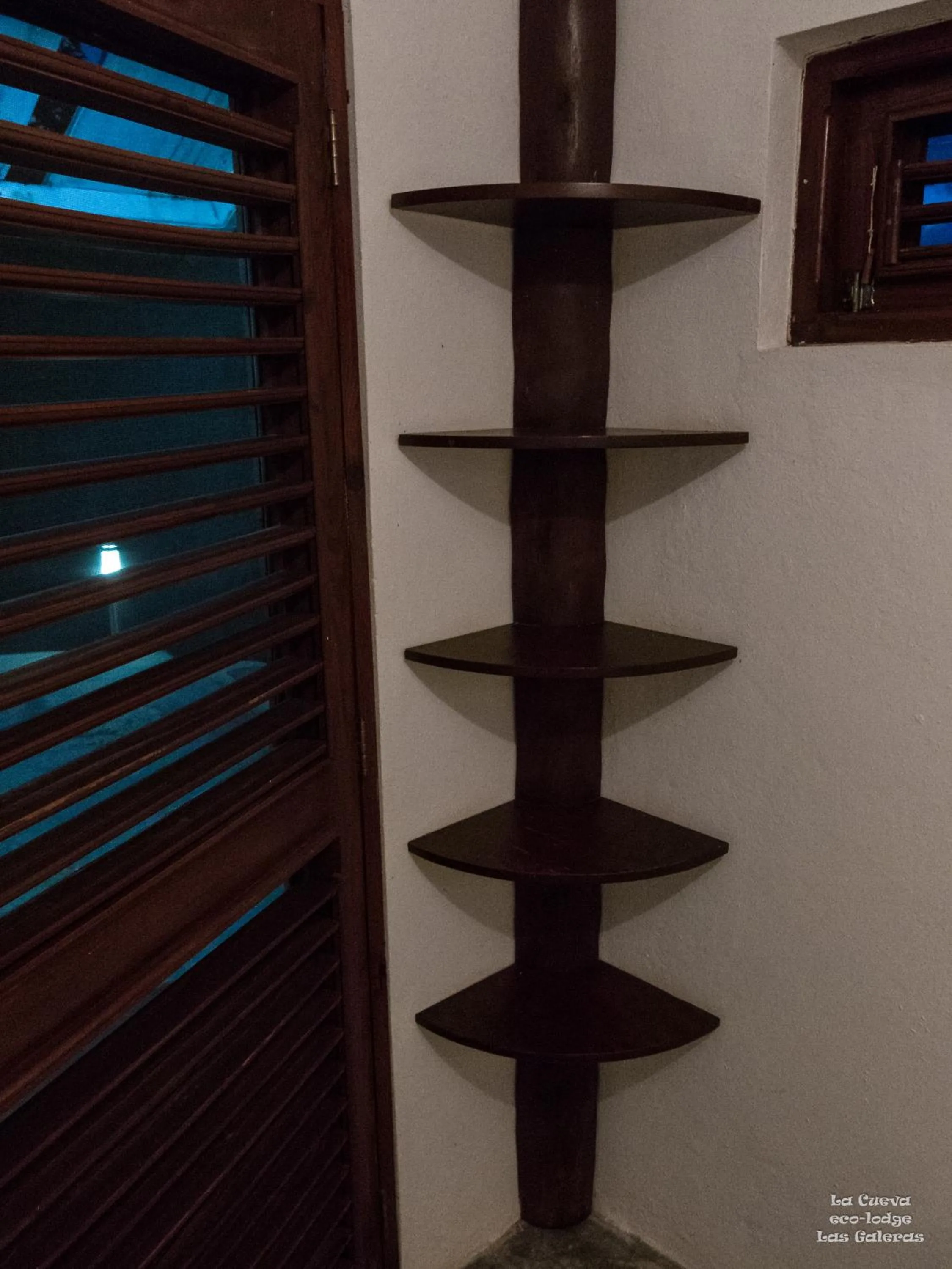 Decorative detail in La Cueva Eco-Lodge