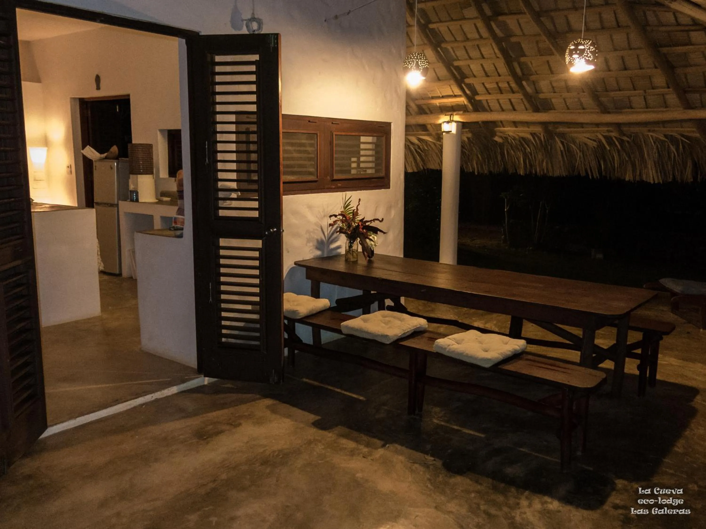 BBQ facilities in La Cueva Eco-Lodge
