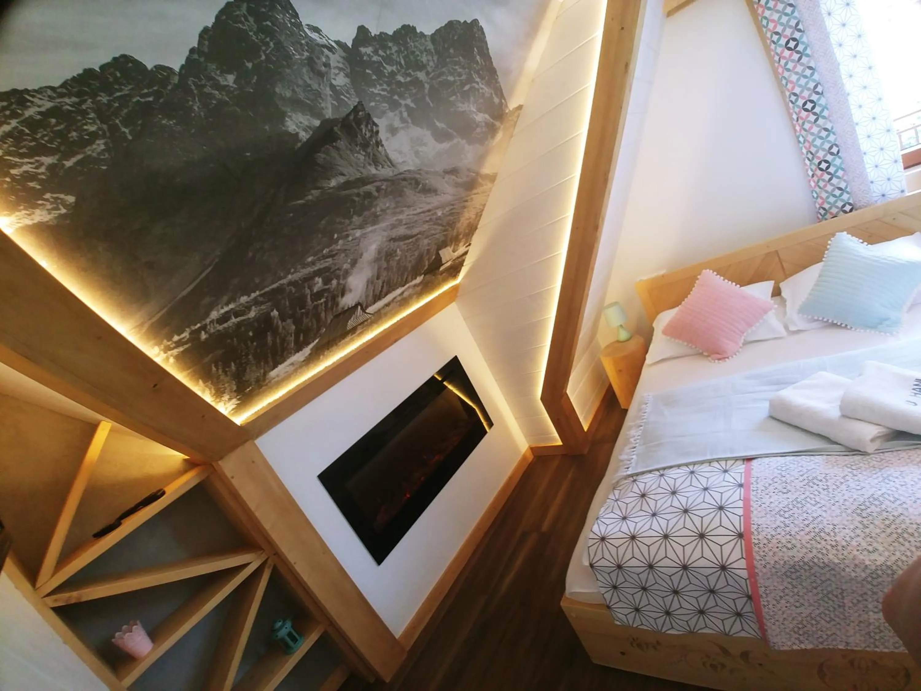 Photo of the whole room, Bed in U Hani w pobliżu Gorący Potok i Termy