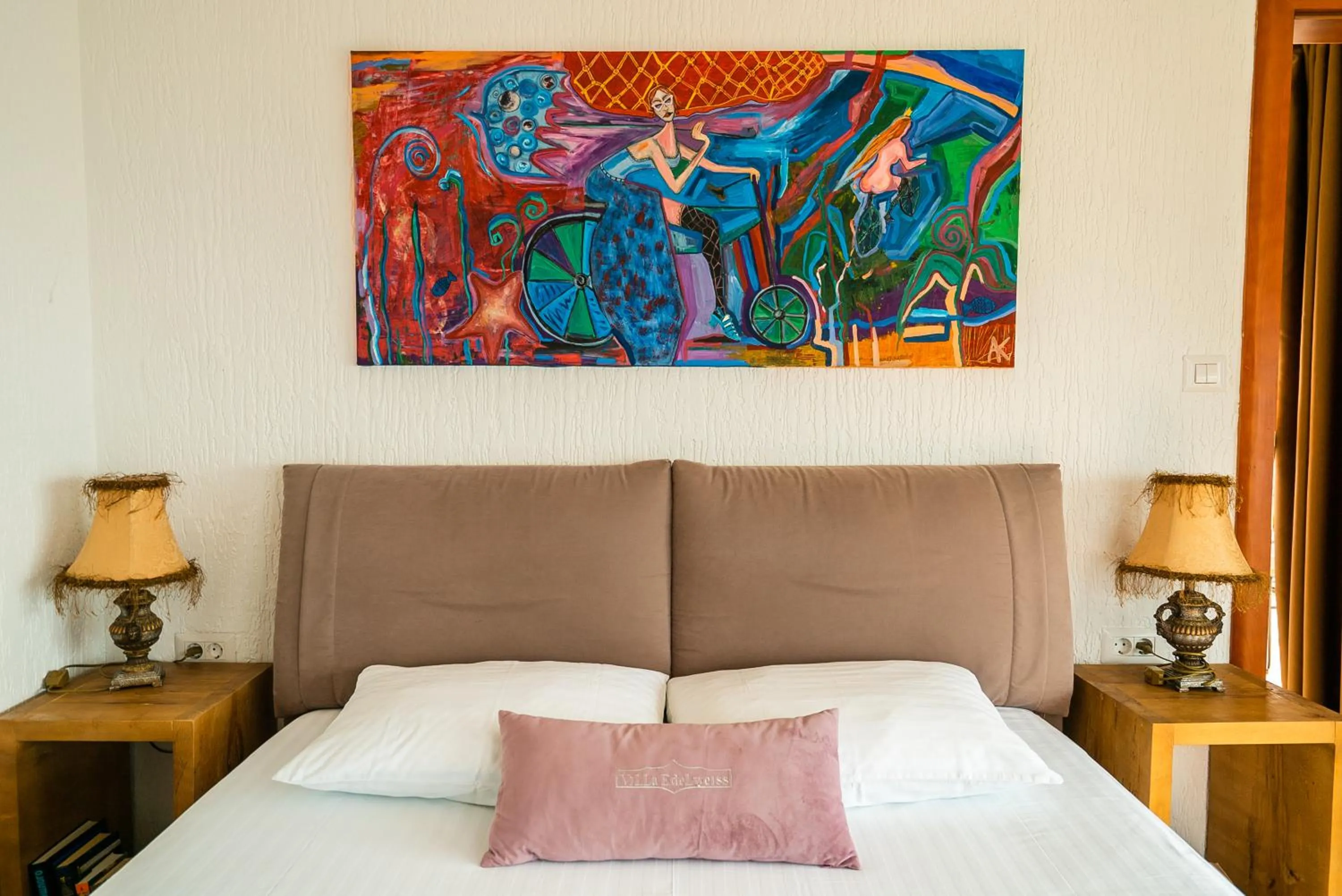 Bed in Villa Edelweiss