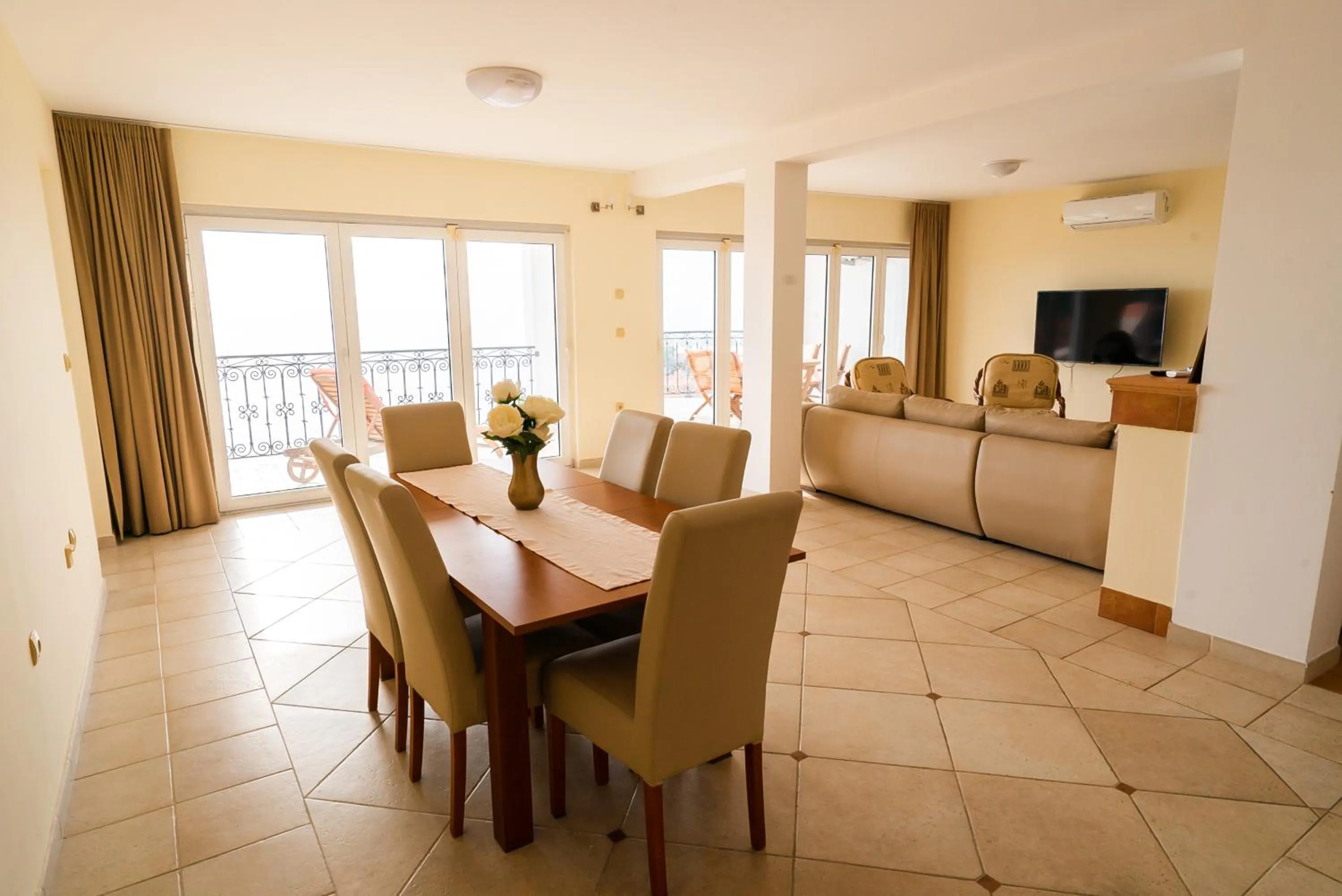 Living room in Villa Edelweiss